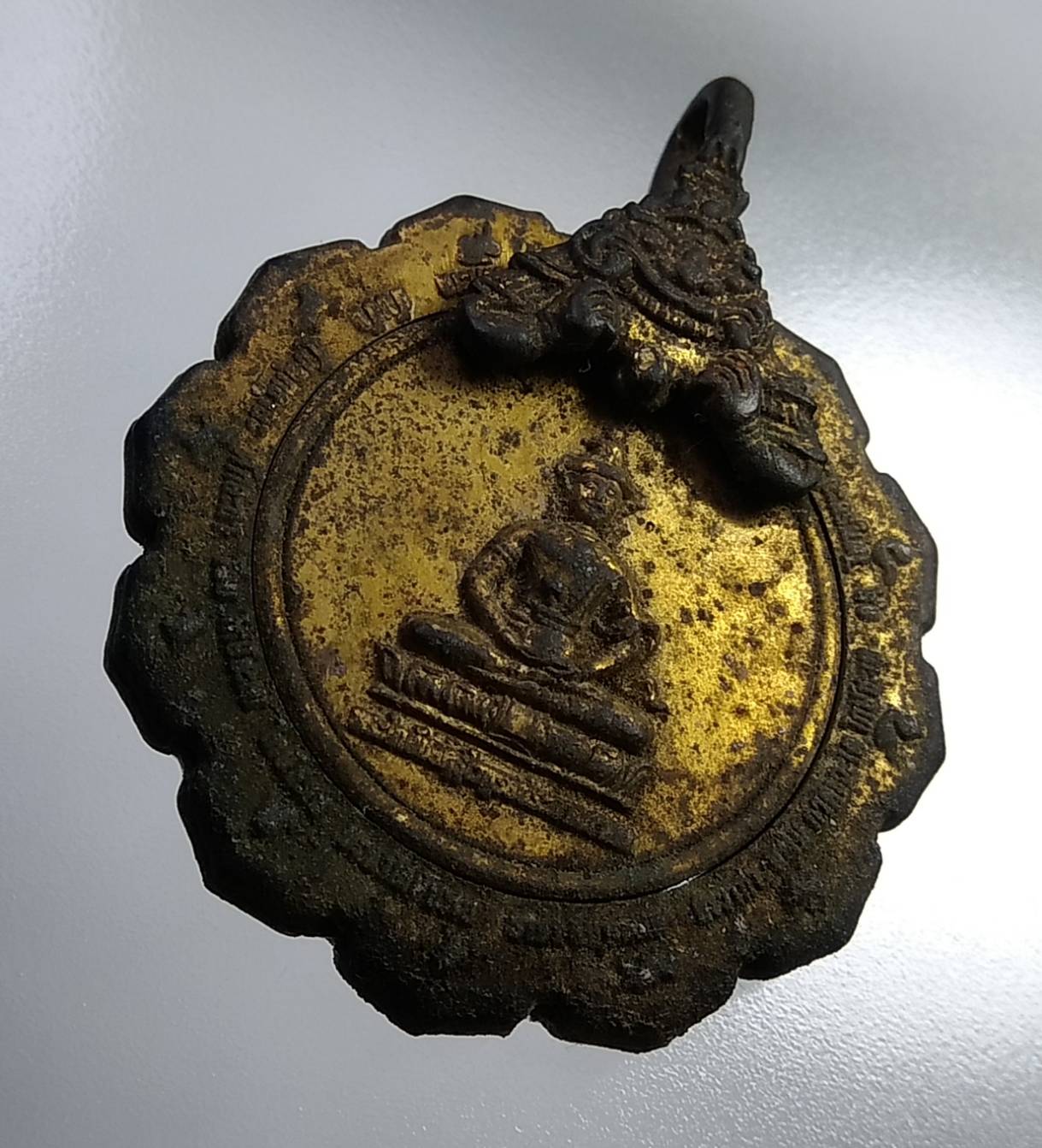 A748 พระพุทธไภษัชยคุรุไวฑูรยประภาตถาคต หลวงพ่ออลงกต วัดพระบาทน้ำพุ จ.ลพบุรี