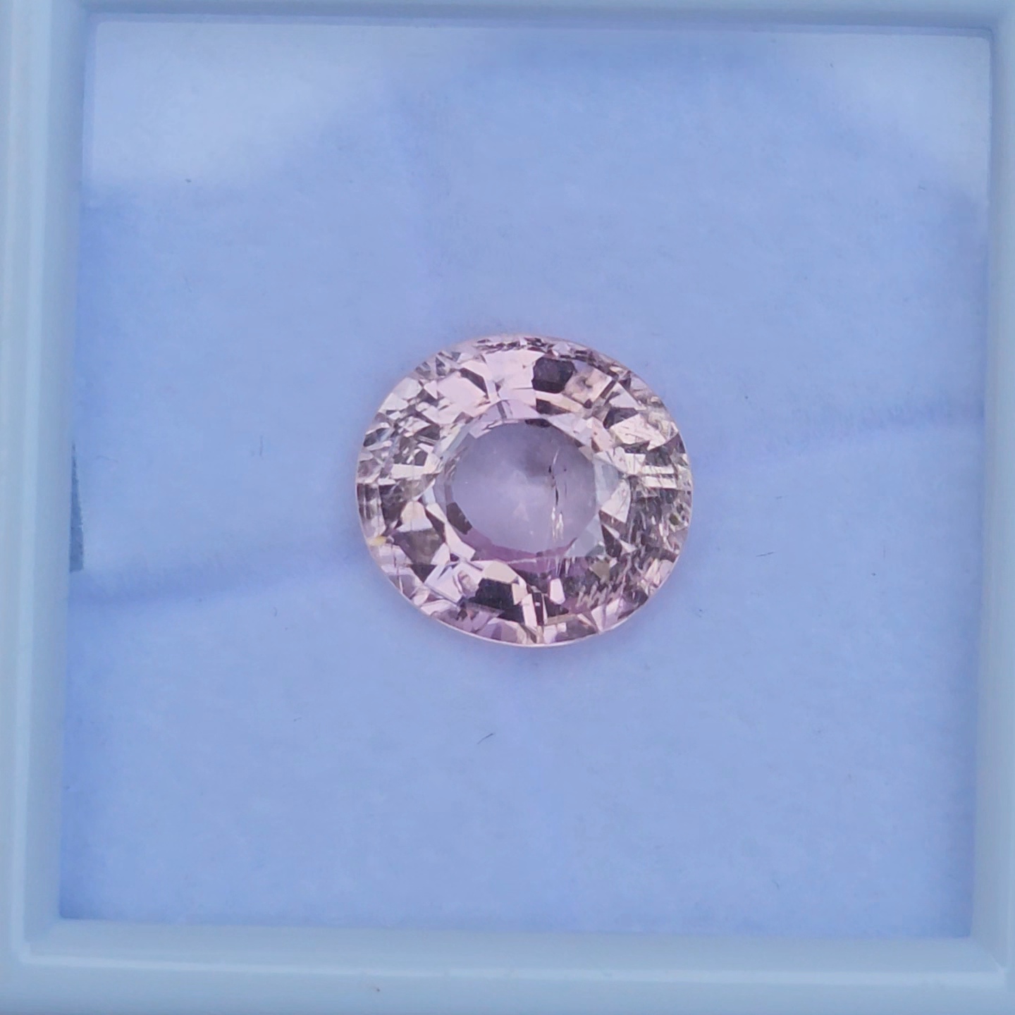 พลอย ทัวร์มาลีน Tourmaline 6.73 กะรัต (Cts.) พลอยแท้ อัญมณีมงคลประจําวันเกิด เครื่องประดับพลอย