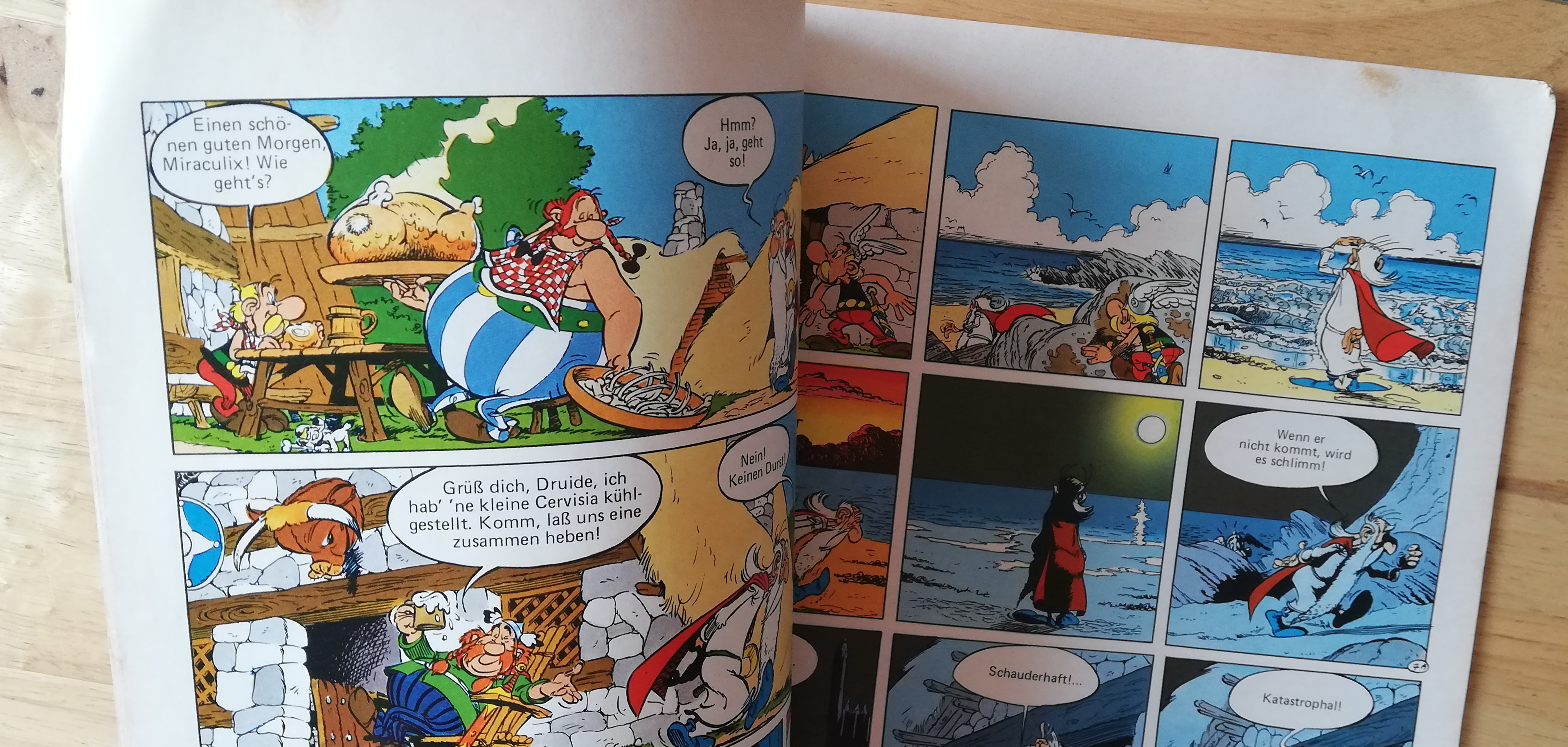 หนังสือการ์ตูนภาษาเยอรมัน R. GOSCINNY - A. UDERZO BAND XXVI Asterix UND Obellx DIE ODYSSEE TEXT UND ZEICHNUNGEN VON UDERZO EHAPA VERLAG STUTTGART