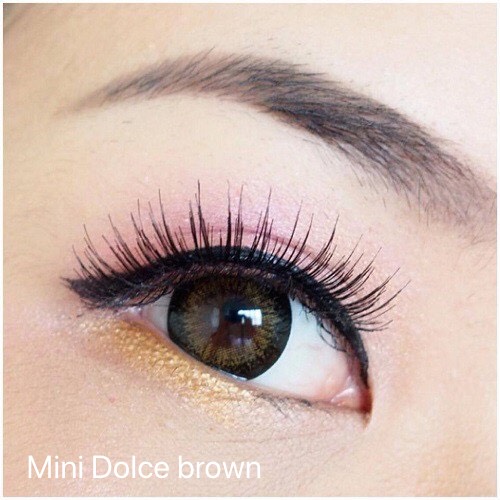 Pitchy lens สีน้ำตาล