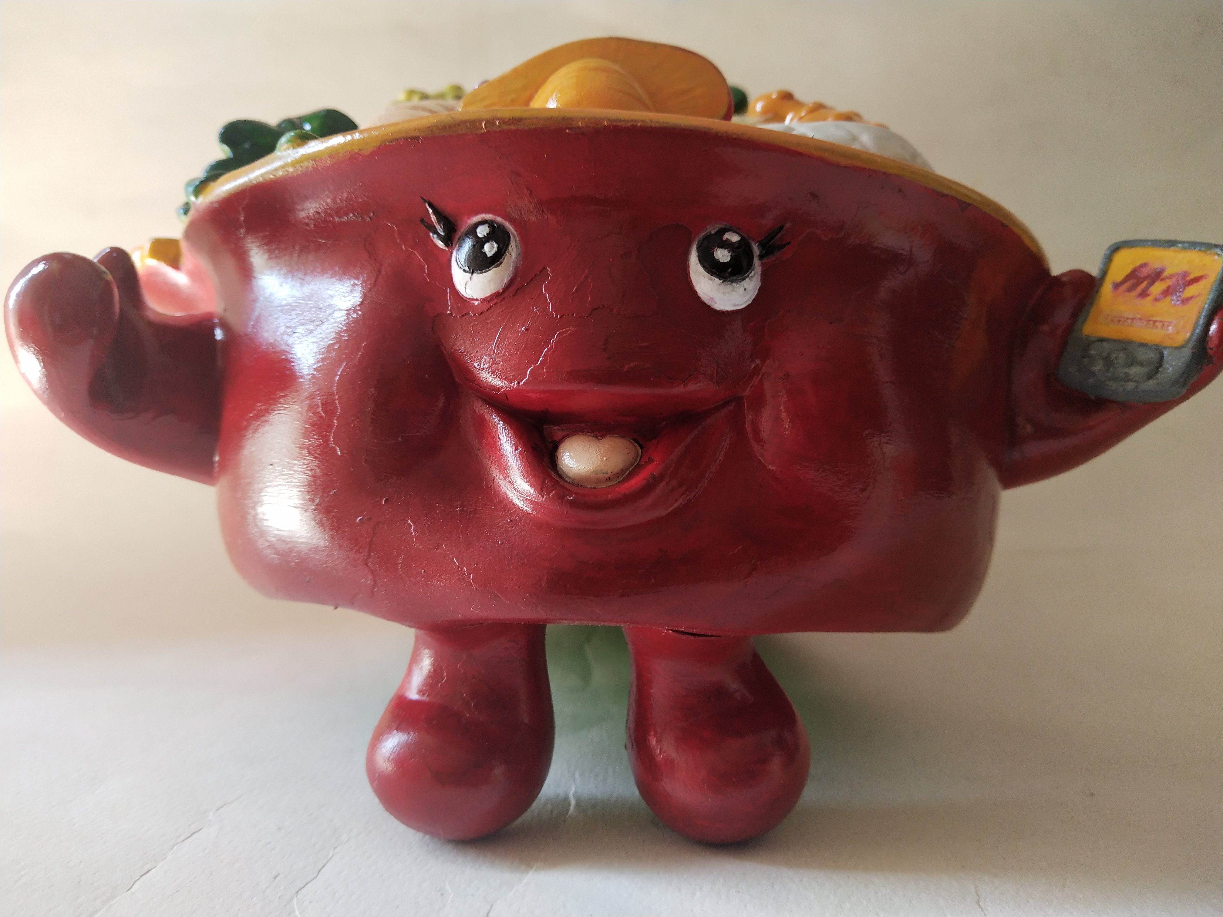 ของสะสมจาก MK สุกี้*** มีตำหนิ ซ่อมสี โปรดดูทุกภาพ กล่องทิชชู่หม้อสุกี้ จาก เอ็มเคสุกี้