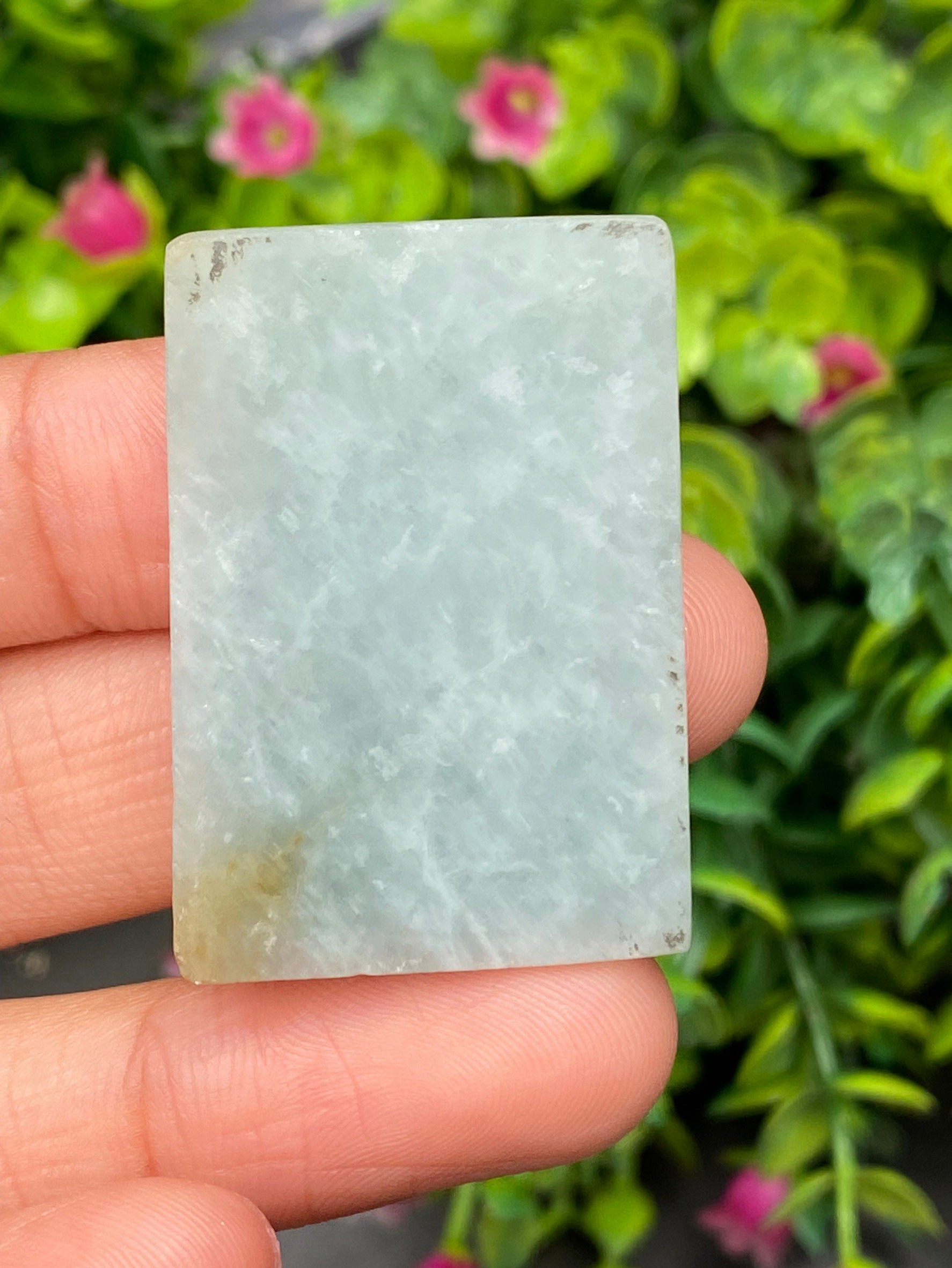 หยก แกะสลัก รูป พระ (Burmese jadeite) 78.11 กะรัต (cts.) หยก พม่า แท้