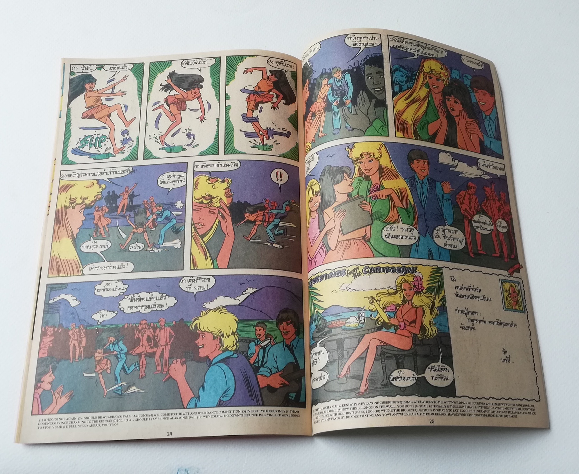 มีหลายภาพ,นิตยสารแนวการ์ตูนเก่า Marvel comics, Barbie บาร์บี้ ฉบับที่ 1