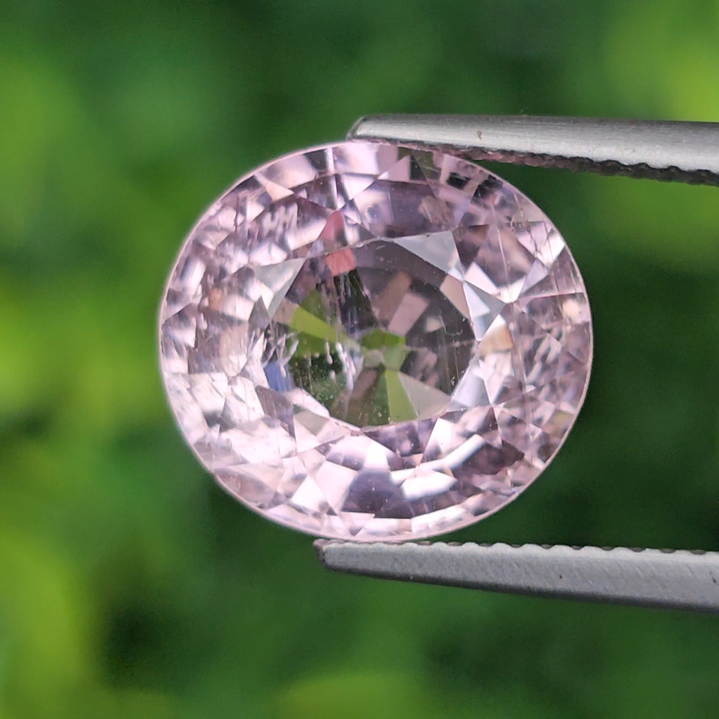 พลอย ทัวร์มาลีน Tourmaline 6.73 กะรัต (Cts.) พลอยแท้ อัญมณีมงคลประจําวันเกิด เครื่องประดับพลอย