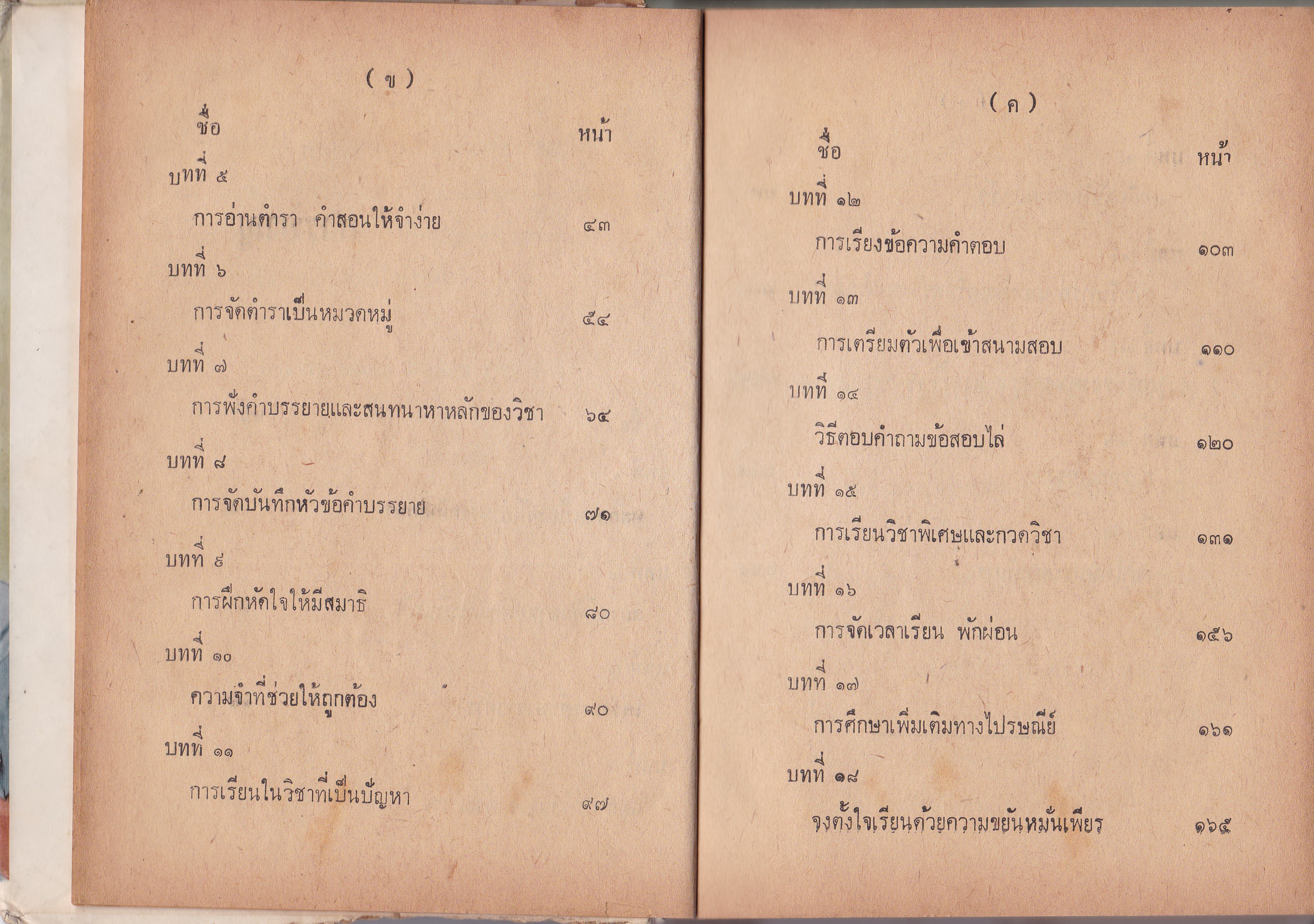 หนังสือเก่า่ "เคล็ดลับการเรียนเก่งและสอบได้" โดย พิทักษ์ สายัณษ์ ว.อ. FA. **หนังสือเก่า มีตำหนิ ตามภาพ** -การปฏิบัติตนระหว่างการศึกษา -การอ่านตำราให้จำง่าย -การจัดอุปกรณ์การศึกษา -วิธีบันทึกคำสอน -การตอบคำถามข้อสอบไล่ -การศึกษาในสถาบันและทางไปรษ