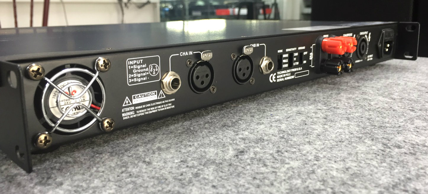 NTS MA-600 poweramp 1U