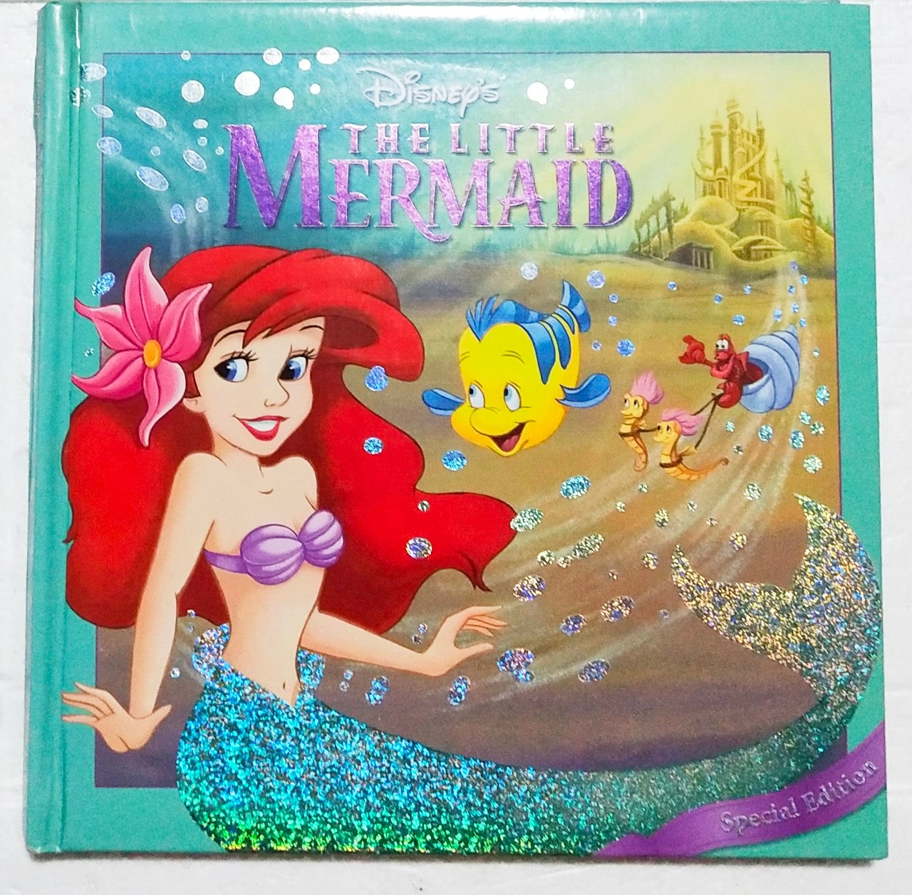 หนังสือนิทานภาพสวย**ปกหลังมีตำหนิตรงสันบนและมีรอยตามภาพ, เจ้าหญิงเงือกน้อย แอเรี่ยล The Little Mermaid