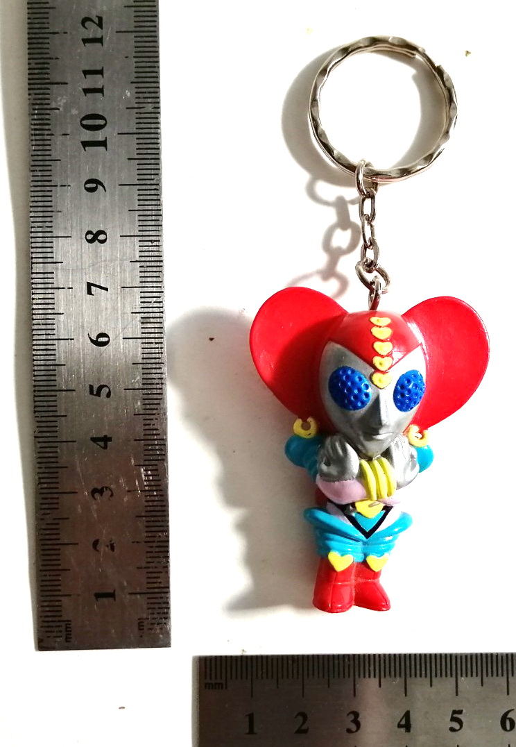 ของสะสม พวงกุญแจบิจินเดอร์ Bijinder ตัวละครในคิไคเดอร์01 Kikaider ขนาดสูง7ซม. ไม่รวมพวงกุญแจ ทำจากพลาสติกตันลงสีสำเร็จสีสวยสดงดงามไม่ลอกไม่เยิ้ม สภาพสะสมเก่าเก็บรักษาสภาพดี