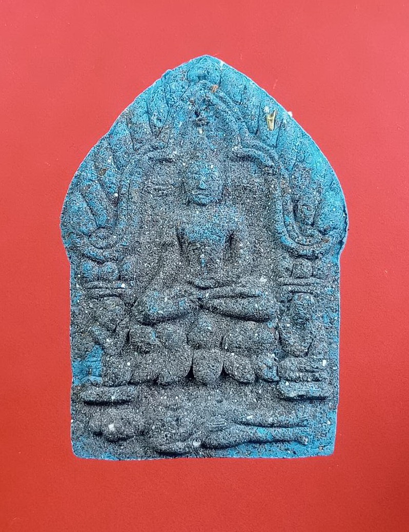 ก835 พระขุนแผนพรายปราณี สัมเด็ดธัม คำสะเม็ด วัดป่าวังพระเจ้า จ.ร้อยเอ็ด