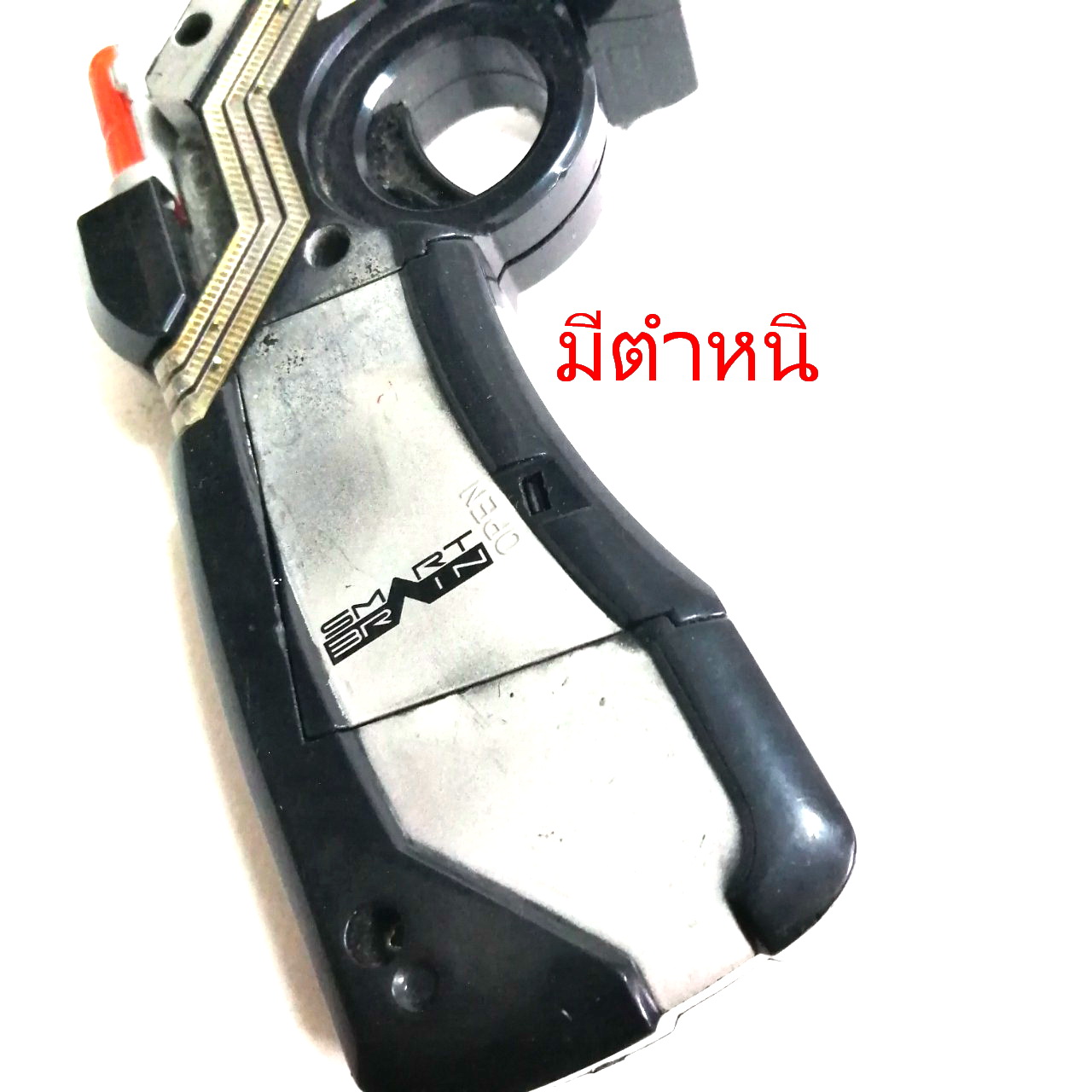 เดลต้าเกียร์อุปกรณ์แปลงร่างของไรเดอร์เดลต้า จากภาพยนตร์ชุด ไรเดอร์ไฟซ์555 ของเก่าเก็บ ***วงจรเสีย ตีสภาพโชว์ขนาดตามรูป สภาพภายนอกยังสวยงาม