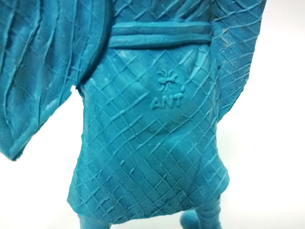 ตุ๊กตาแอ๊นท์ุ 5นิ้ว สีฟ้า **ตัวคราดหัก ตุ๊กตุ่น ซัวเจ๋ง จากชุด ไซอิ๋ว ของเก่า