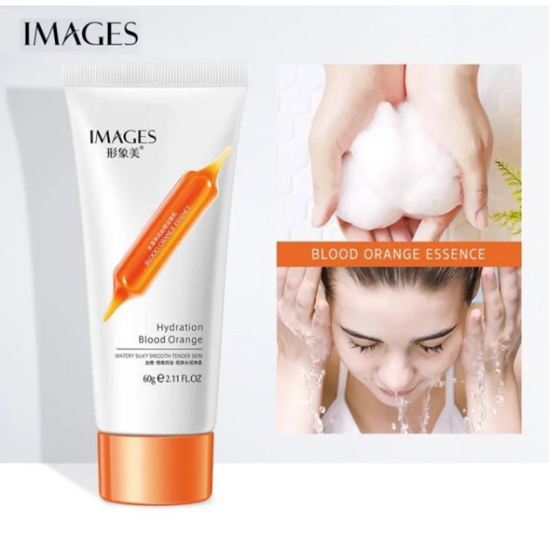 1 PV. แพ็คคู่ 2 หลอด IMAGES Cleanser Blood Orange โฟมล้างหน้า 60g.