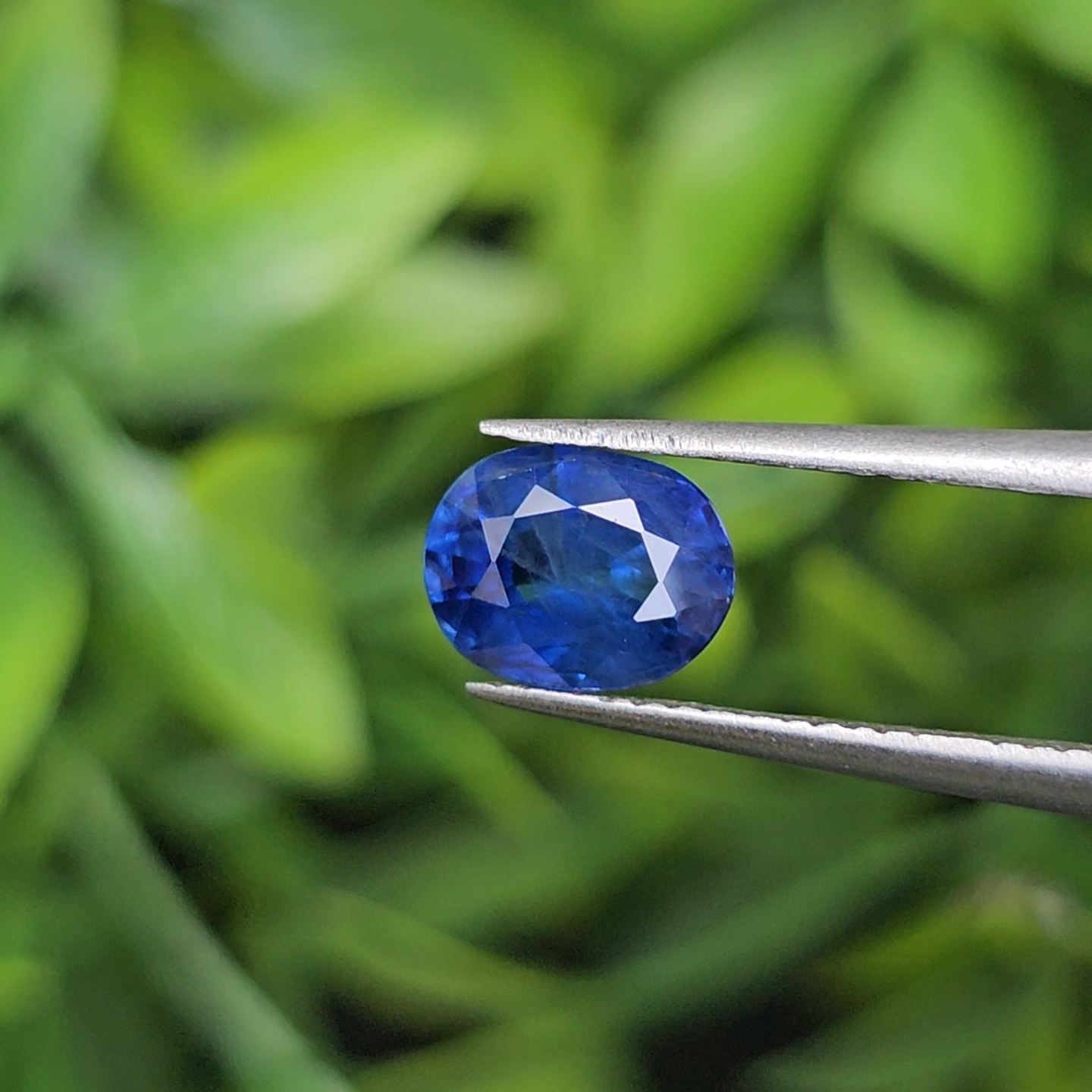 พลอย ไพลิน Blue Sapphire 1.16 กะรัต (Cts.) พลอยแท้ อัญมณีมงคลประจําวันเกิด เครื่องประดับพลอย