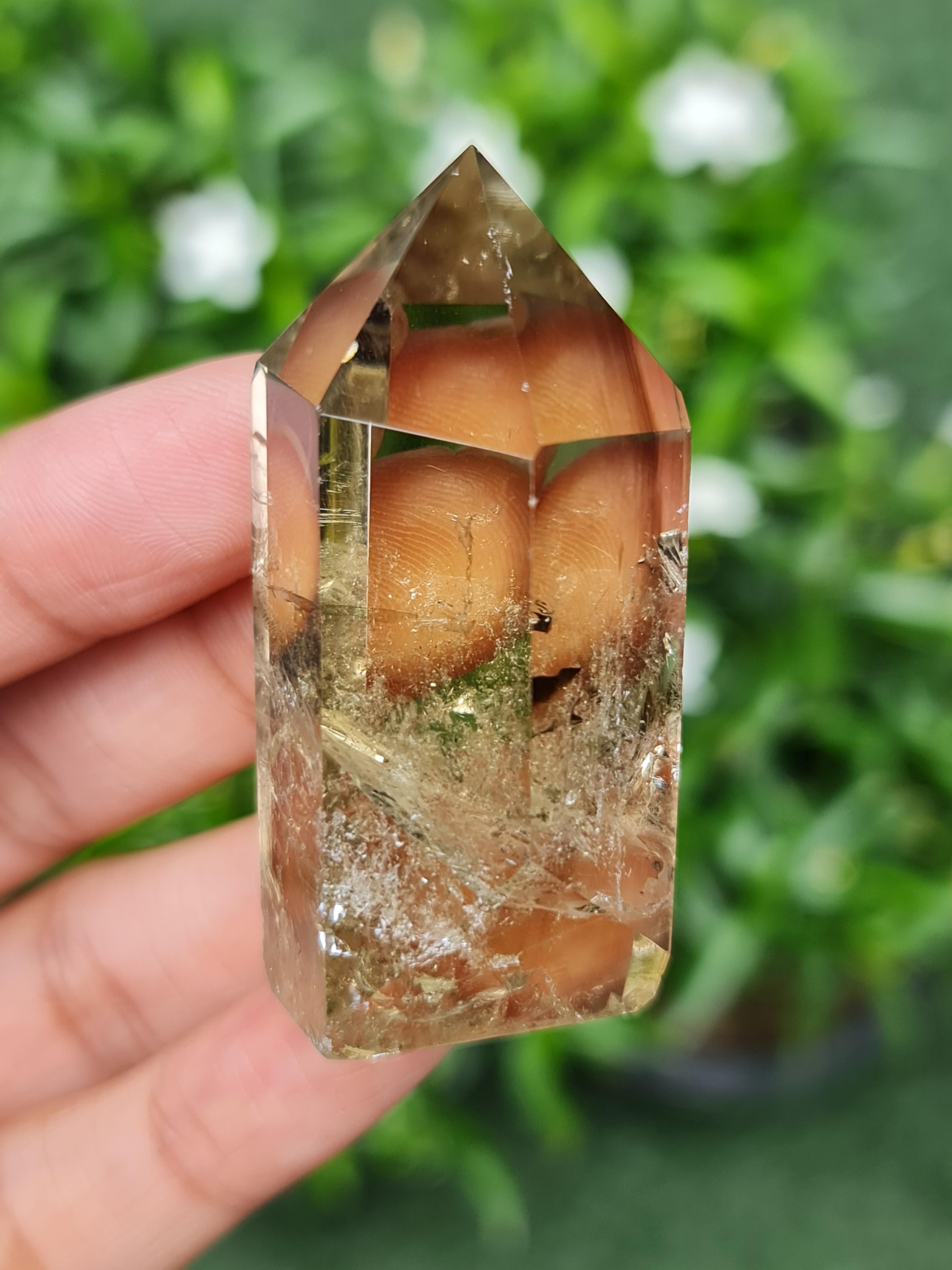 ก้อน ผลึก ซิทริน Citrine 234.40 กะรัต (Cts.) พลอยแท้ อัญมณีมงคลประจําวันเกิด เครื่องประดับพลอย
