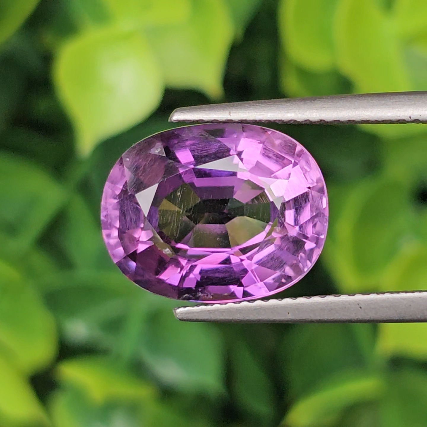 พลอย อเมทิส Amethyst 7.22 กะรัต (Cts.) พลอยแท้ อัญมณีมงคลประจําวันเกิด เครื่องประดับพลอย