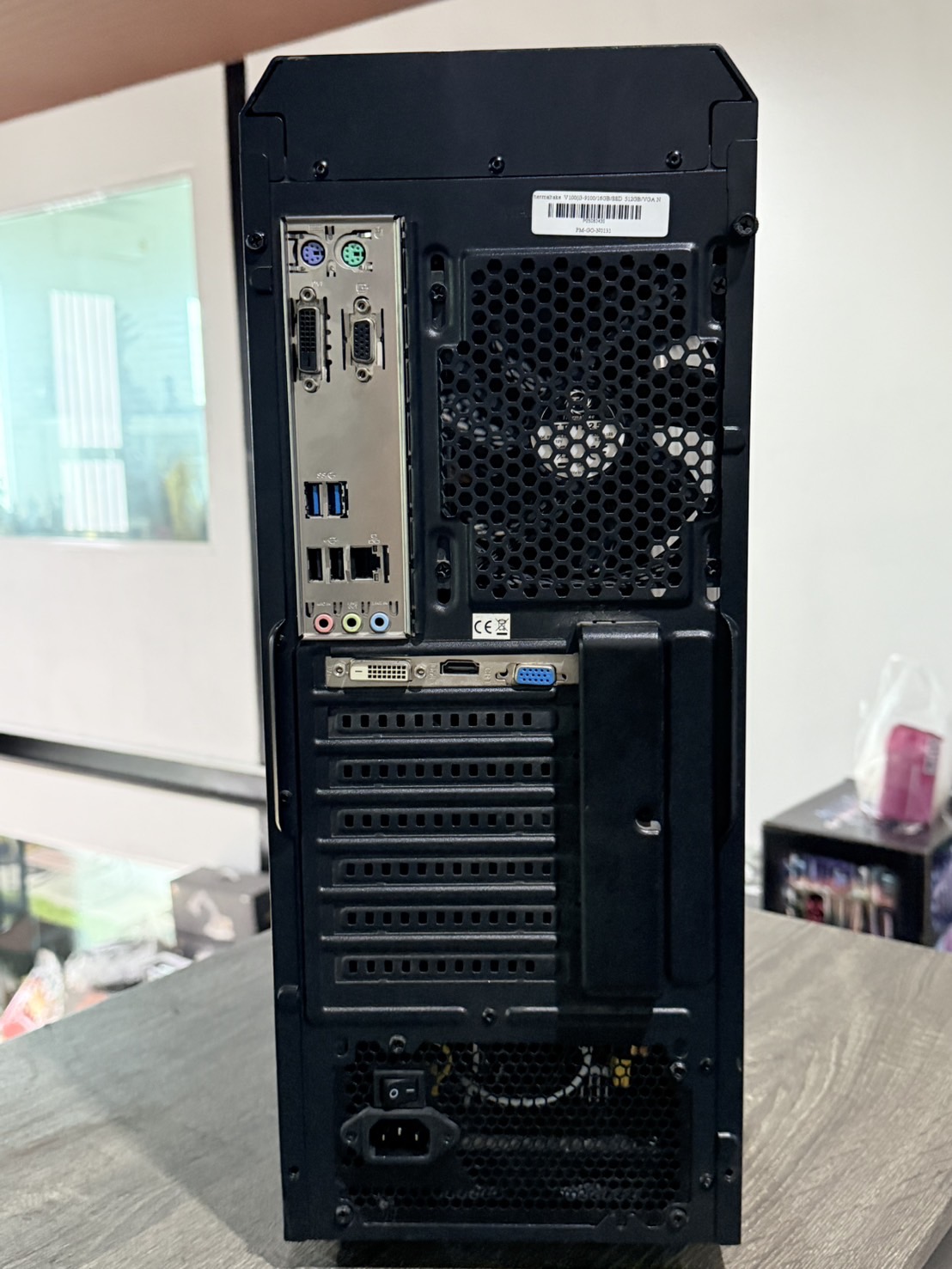 PC ประกอบ Thermaltake V100(i3-9100/16GB/SSD 512GB/VGA Nvidia210 1GB) ช่อง VGA เสีย