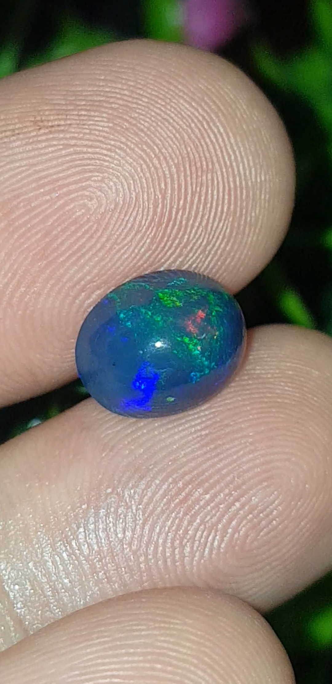 พลอย โอปอล Opal 2.05 กะรัต (Cts.) พลอยแท้ อัญมณีมงคลประจําวันเกิด เครื่องประดับพลอย