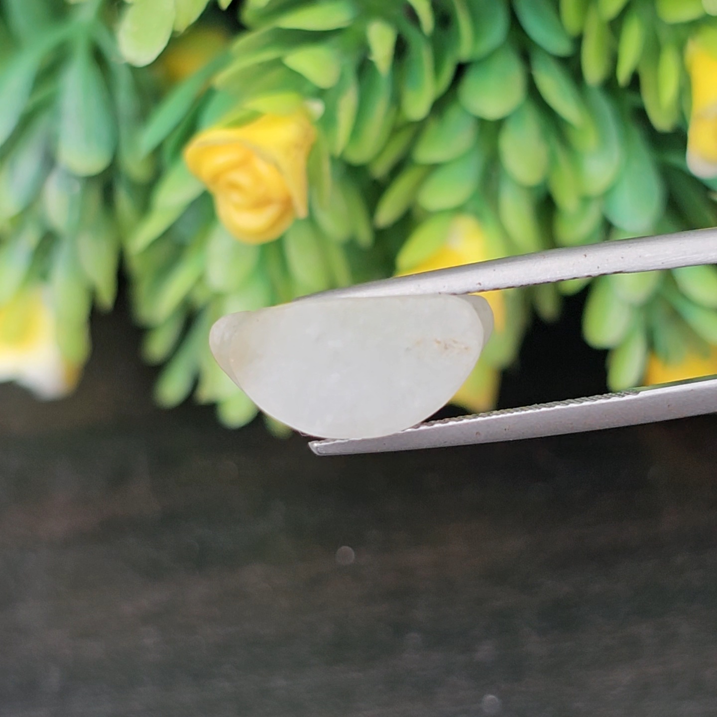 หยก แกะสลัก รูป พระ (Burmese jadeite) 16.88 กะรัต (cts.) หยก พม่า แท้