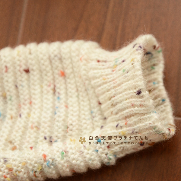 เสื้อสเวตเตอร์ไหมพรมนิ่ม แขนปักลายนกฮูกน่ารัก (11551LM)