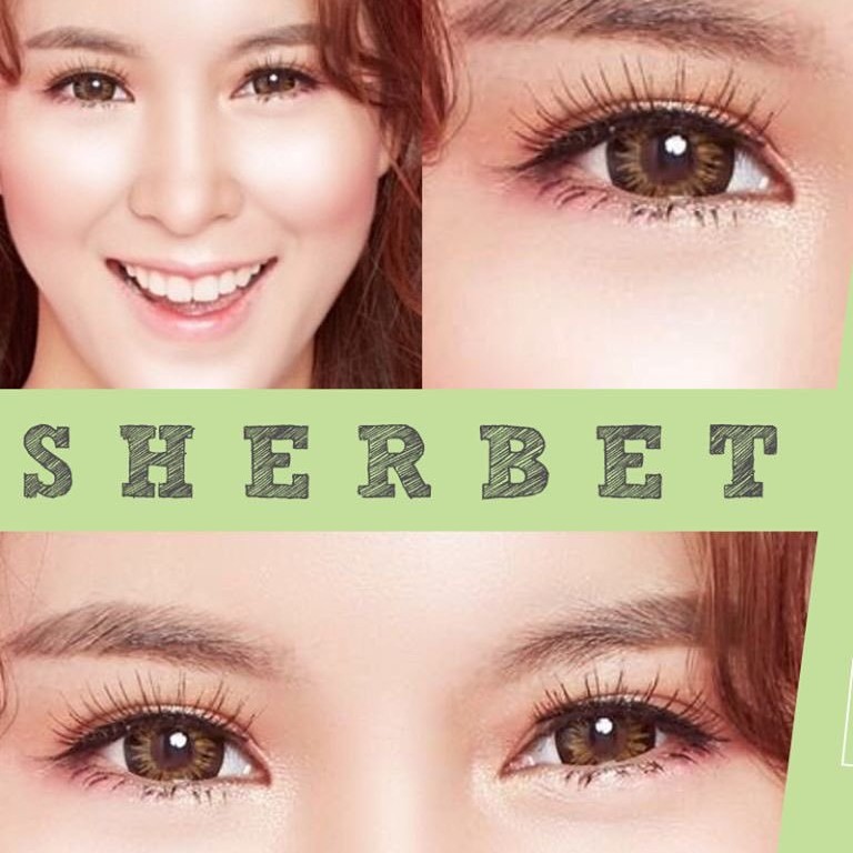 Pitchy lens สีน้ำตาล