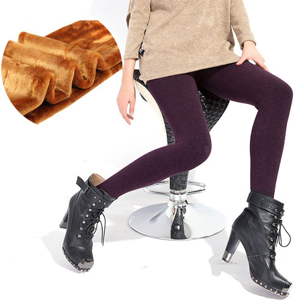 เลกกิ้งกันหนาวรุ่นหนาซับแคชเมียร์หนานุ่ม ใส่ติดลบได้ชัวร์ (11715L)