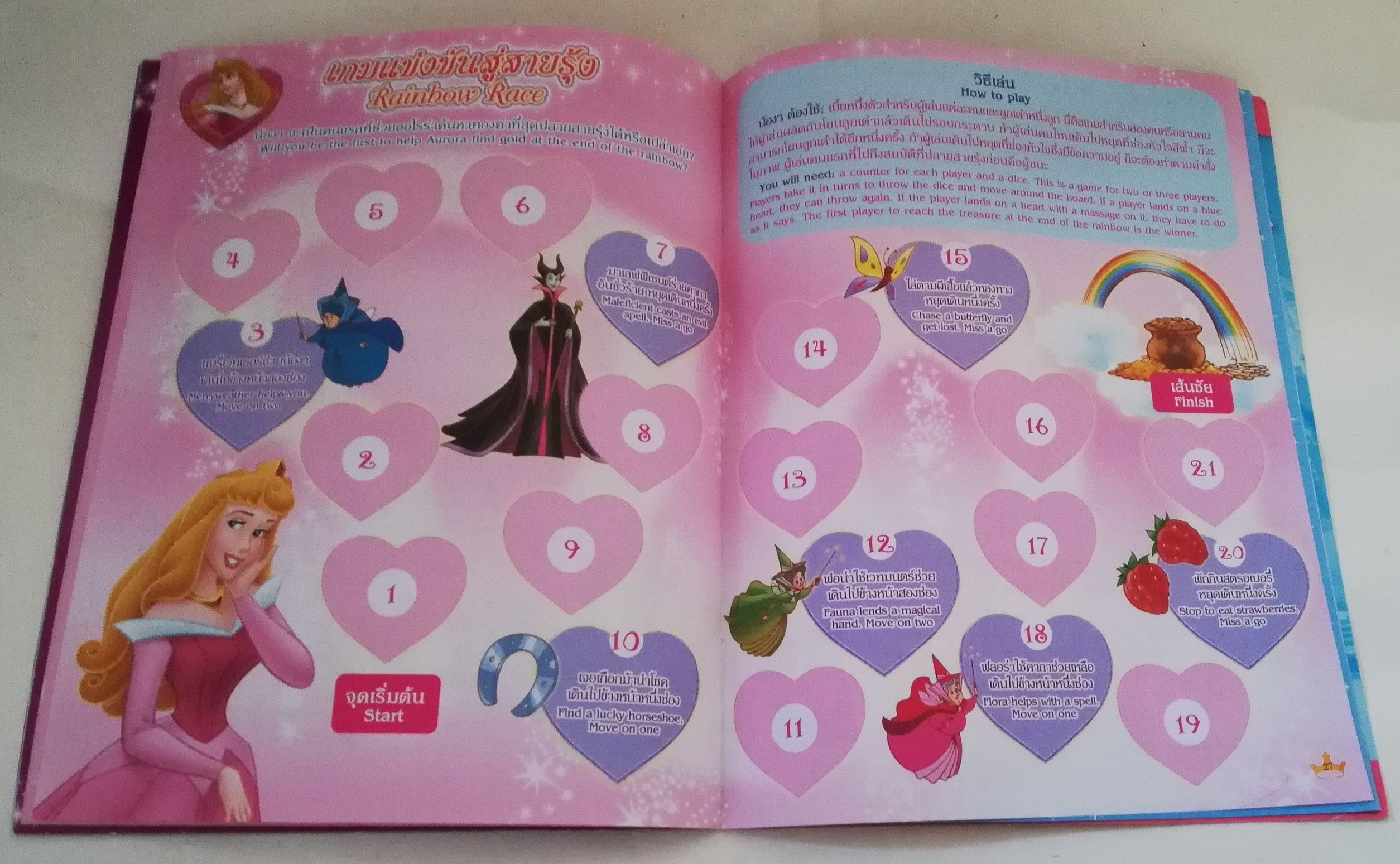 นิตยสารภาพสวยการ์ตูนเจ้าหญิงดิสนีย์ ***มีรอยดินสอ และการลงสี ตามภาพ Disney's Princess ดิสนีย์ ปริ๊นเซส เล่ม32 พร้อมโปสเตอร์ เงือกน้อยแอเรี่ยล หน้ากลาง