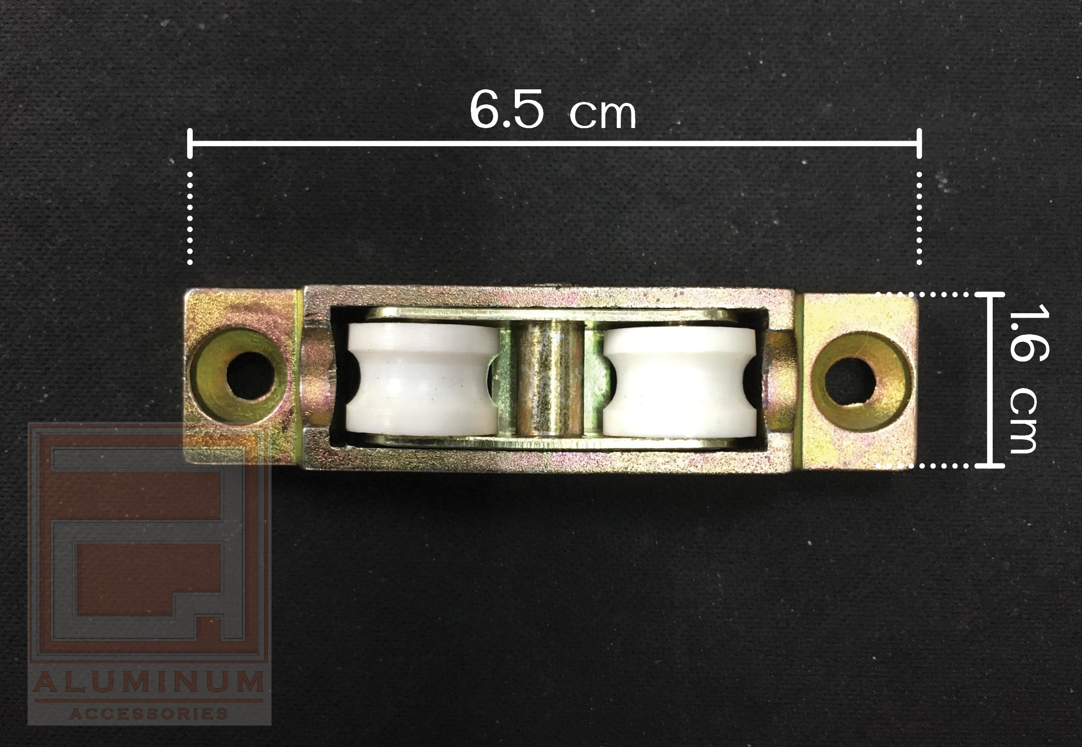 ล้อบานเลื่อนคู่ UPVC