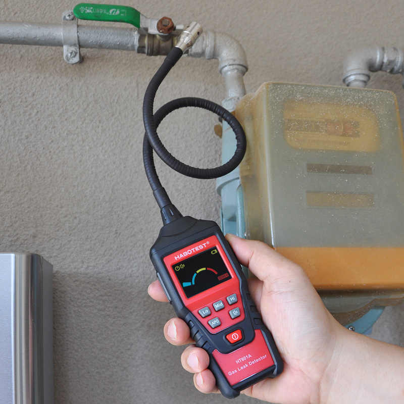 เครื่องตรวจวัดแก๊ส ตรวจจับแก๊สรั่วไหล รุ่น HT601 Gas Leakage Detector