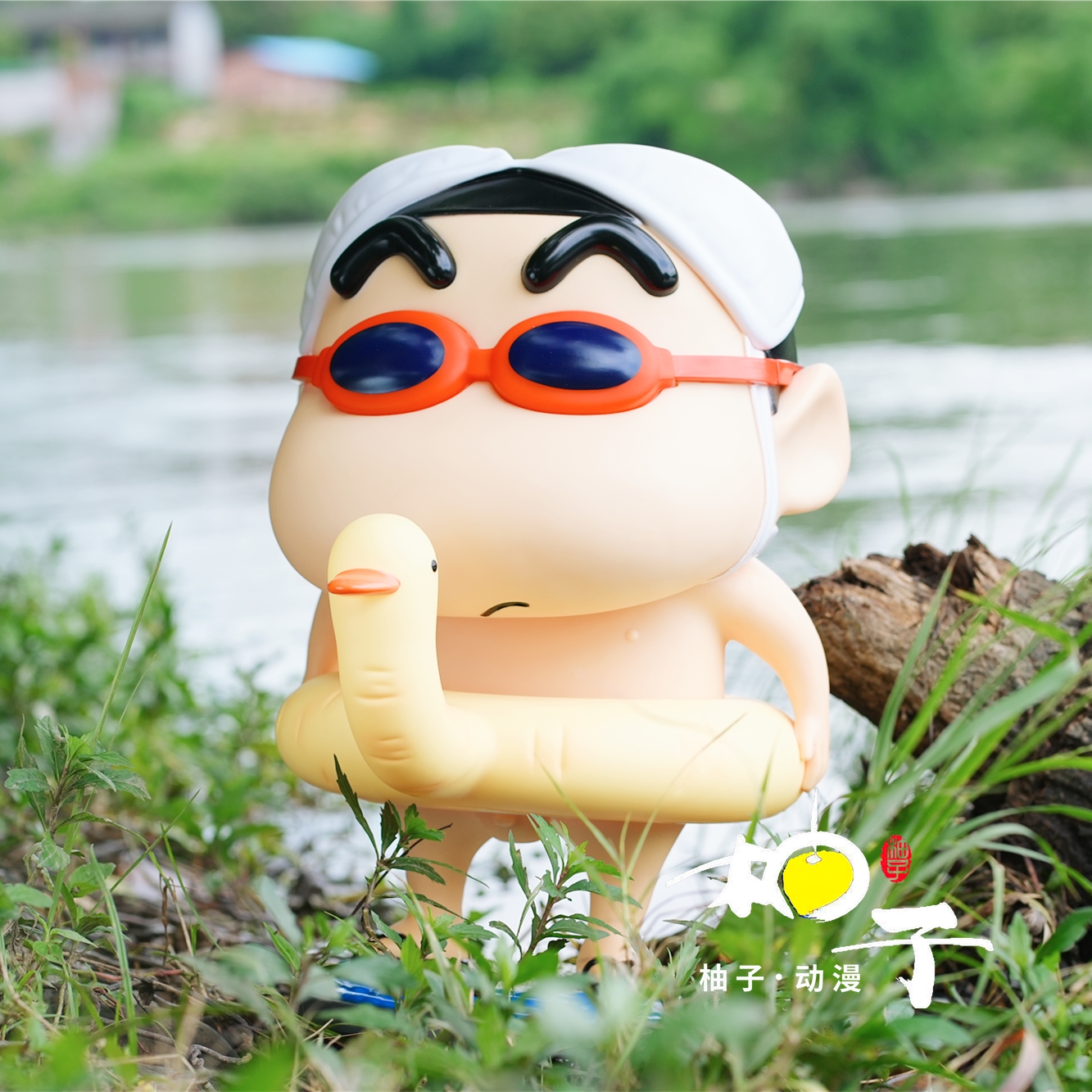 (PER-ORDER) ชินจังชุดพร้อมว่ายน้ำ SIZE 1:1 (45cm.)