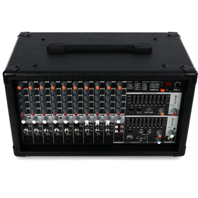 Behringer EUROPOWER PMP2000D เพาเวอร์มิกซ์ขนาด 14 แชนแนล มีกำลังขับ 2000 วัตต์