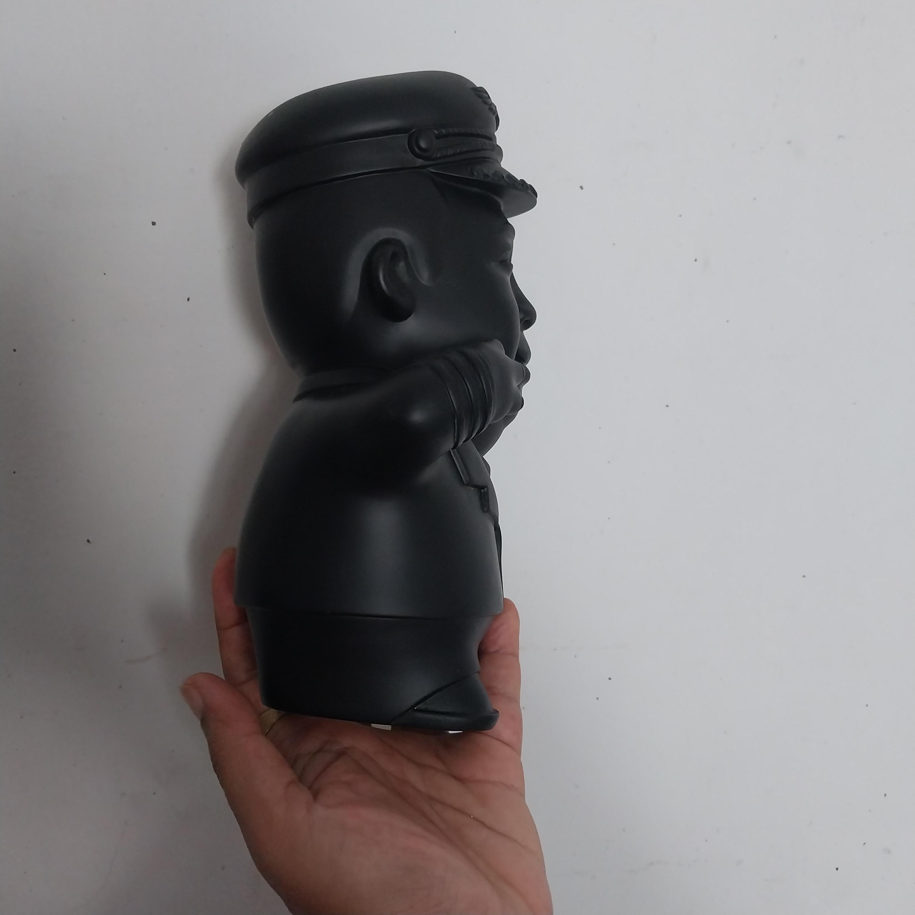 มือ2 มีหลายภาพ ***ทำสีใหม่เป็นสีดำ ,กระปุกออมสิน คุณตัน จาก อิชิตัน