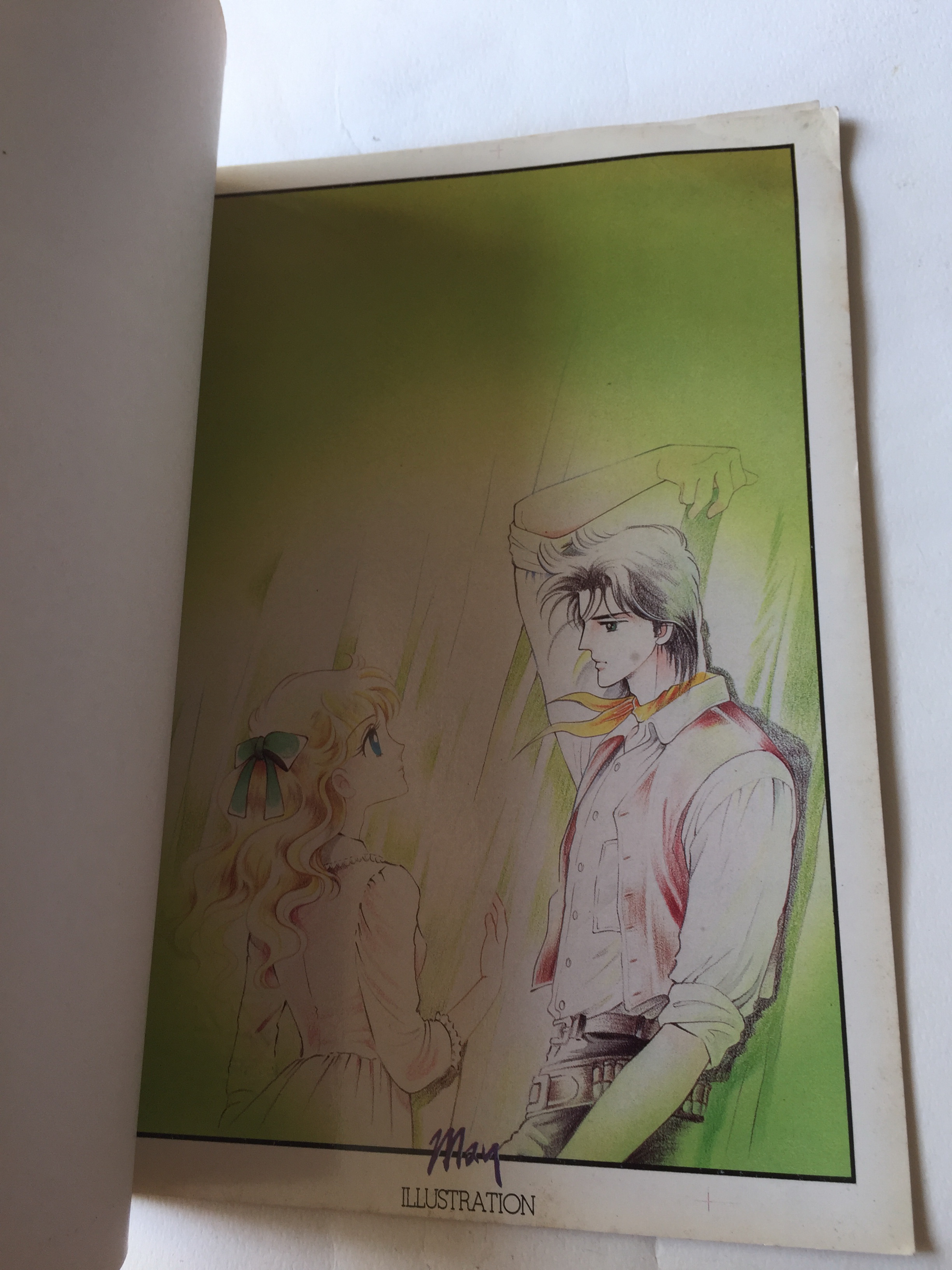 หนังสือภาพเก่า May Illustrations ภาพการ์ตูนสวย ภาพสีทั้งเล่ม ลายเส้นจาก คุณเมย์ ***แต่ละแผ่นหลุดจากสัน มีรอย ตามภาพ ผลงานโดย May, Present โดย Main Point ชุดที่ 1 ปี 1986