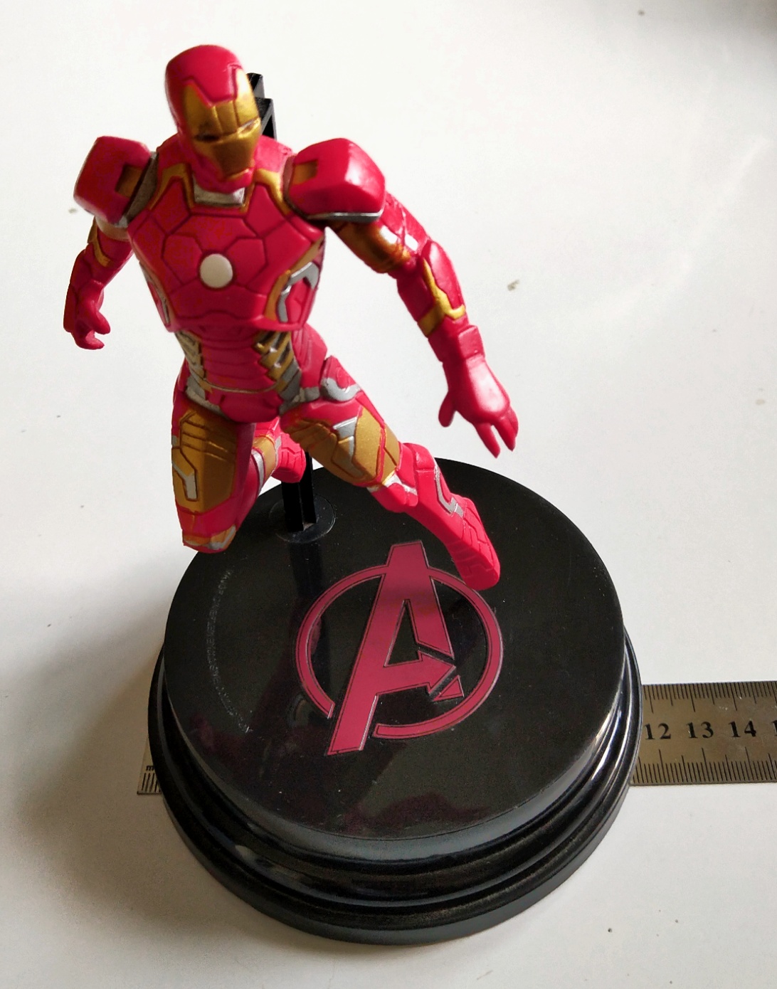 ของสะสม ท็อปเปอร์ ไออ้อนแมน ไอร่อนแมน ในภาพยนต์ อเวนเจอร์ เอจ ออฟ อัลตรอน , The Marvel 's Ironman , the topper from the movie "the Avenger, Age of Ultron, EGV