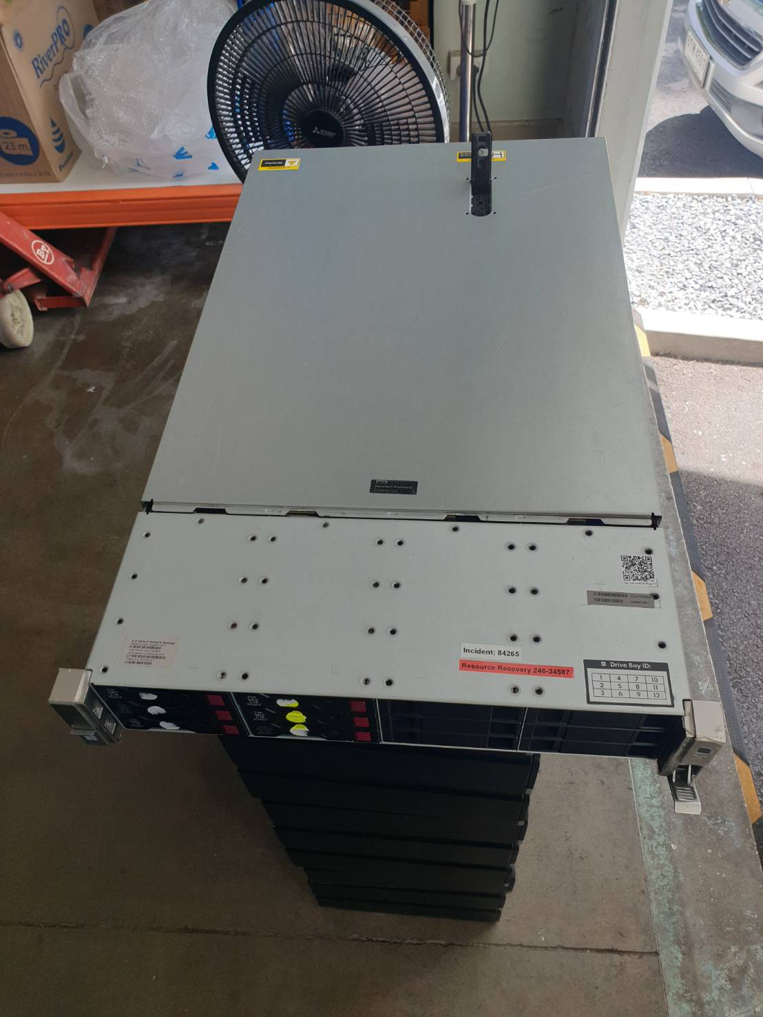 HP DL380 G9 E5-2630v4 x2 Ram 64 GB SAS 6TB x6 Power x2