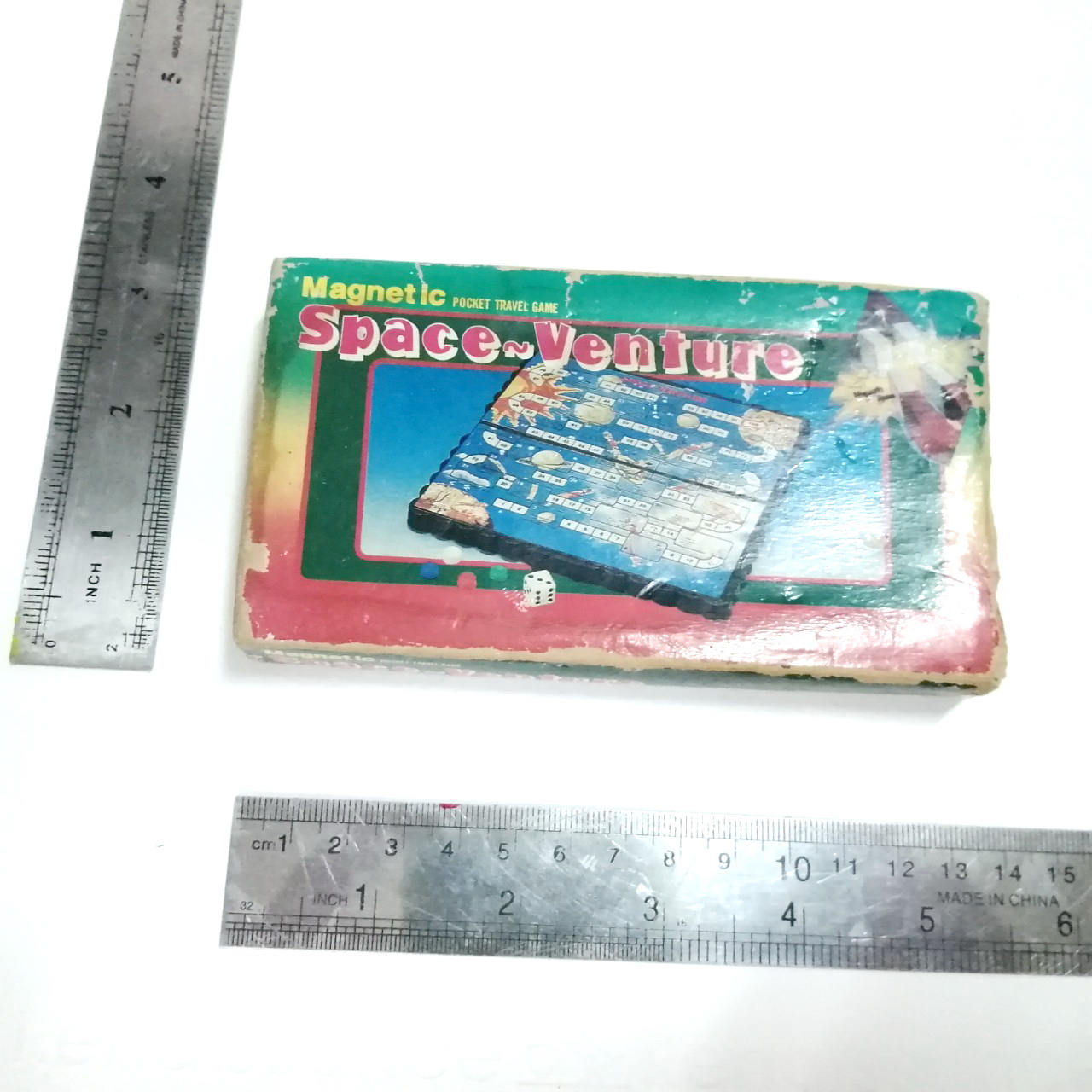 เกมกระดาน สเปซ เวนเจอร์ ขนาดตามรูป มือสอง สภาพเก่าเก็บ แพคมีรอย