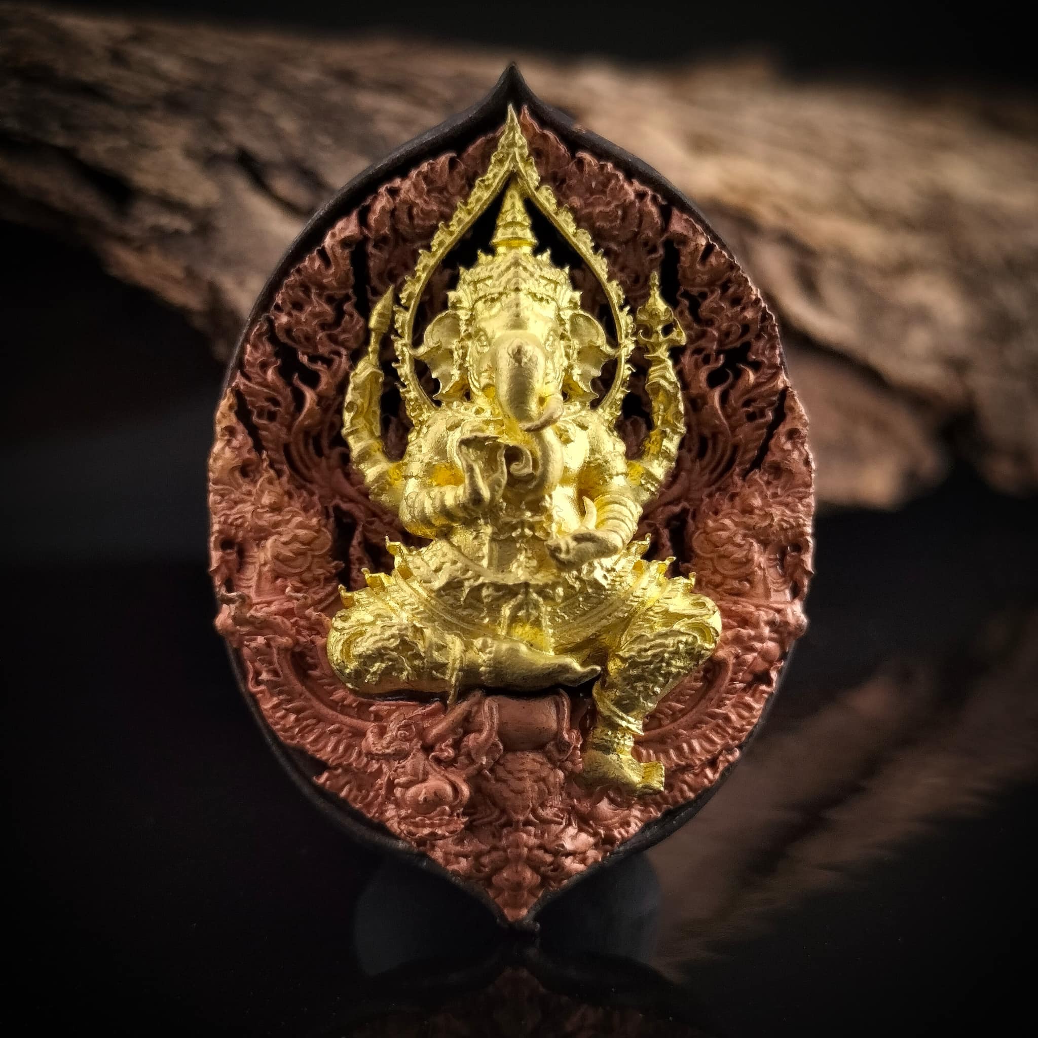 พระพิฆเณศหลังพญาครุฑ รุ่น จิตสมปรารถนา