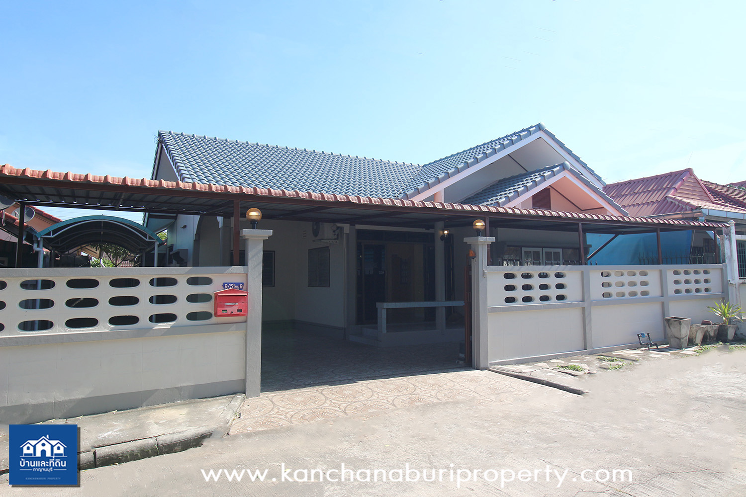 บ้านเดี่ยว 55 ตรว.ใกล้โรบินสัน