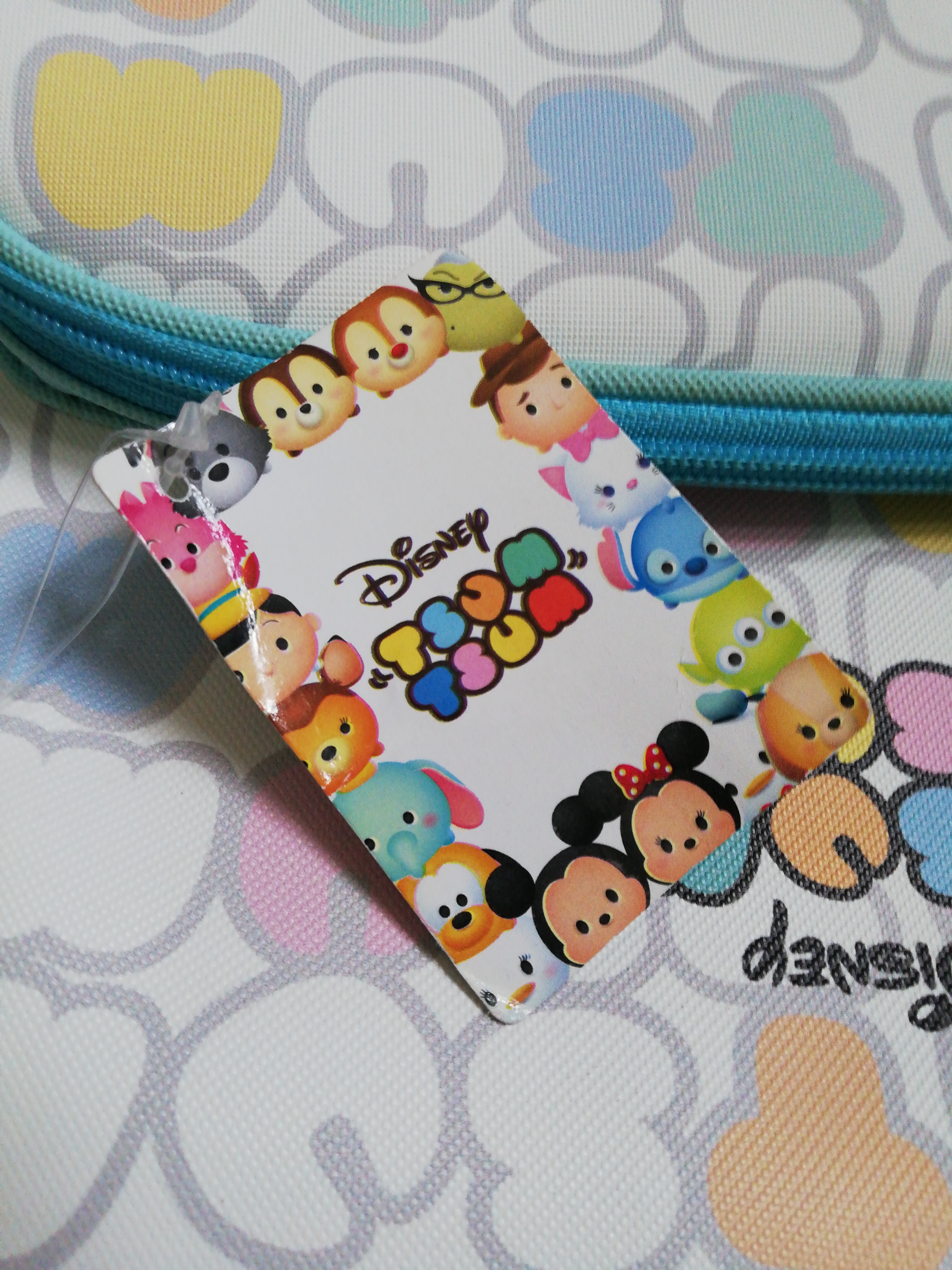 กระเป๋าเป้ pvc สีฟ้า พิมพ์ลาย ดิสนีย์ซูมๆ Tsum Tsum**ของใหม่ มีคราบบริเวณpvc สีฟ้า ตามภาพของแท้ มีป้าย ขนาด กว้าง 30สูง 40 ลึก 12 ซม.