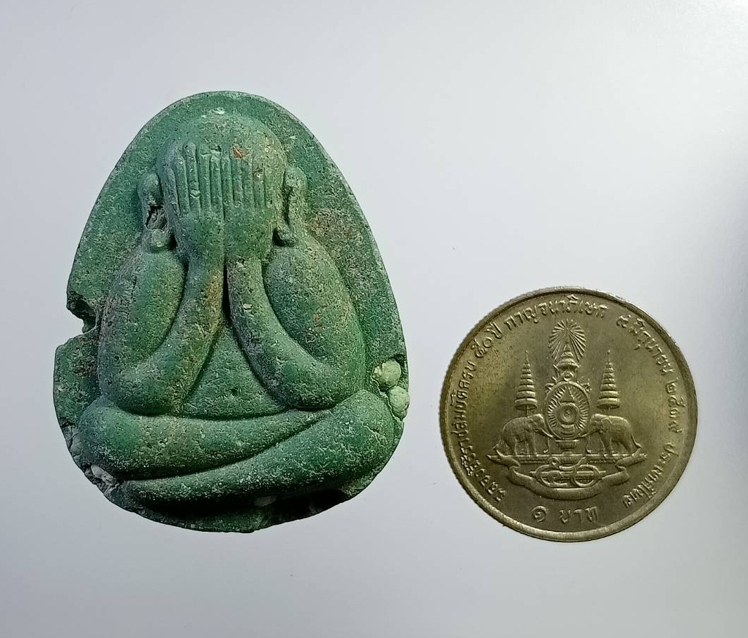 ผ2767 พระปิดตา คุณแม่บุญเรือน วัดอาวุธวิกสิตาราม กรุงเทพฯ รุ่นเติมบุญเติมทรัพย์ ปี2563