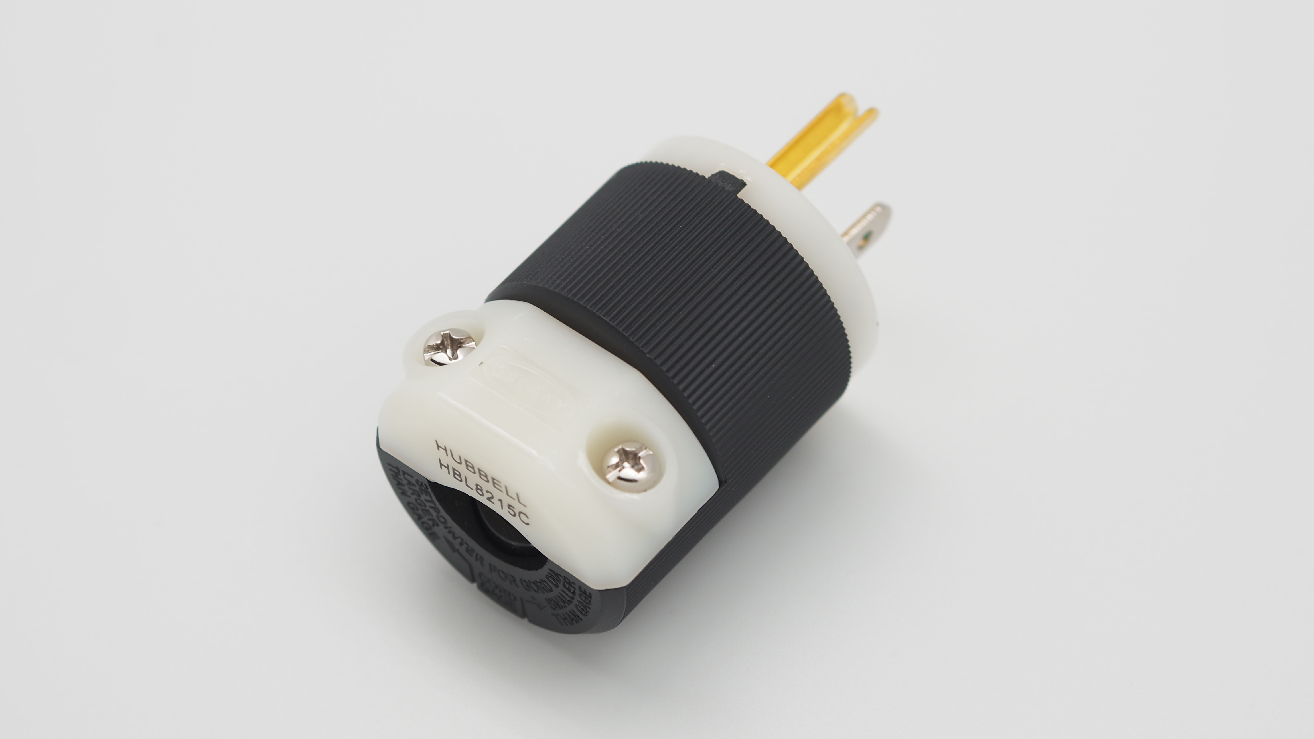 AC POWER PLUG : HUBBELL 8215 C HOSPITAL GRADE ปลั๊กตัวผู้