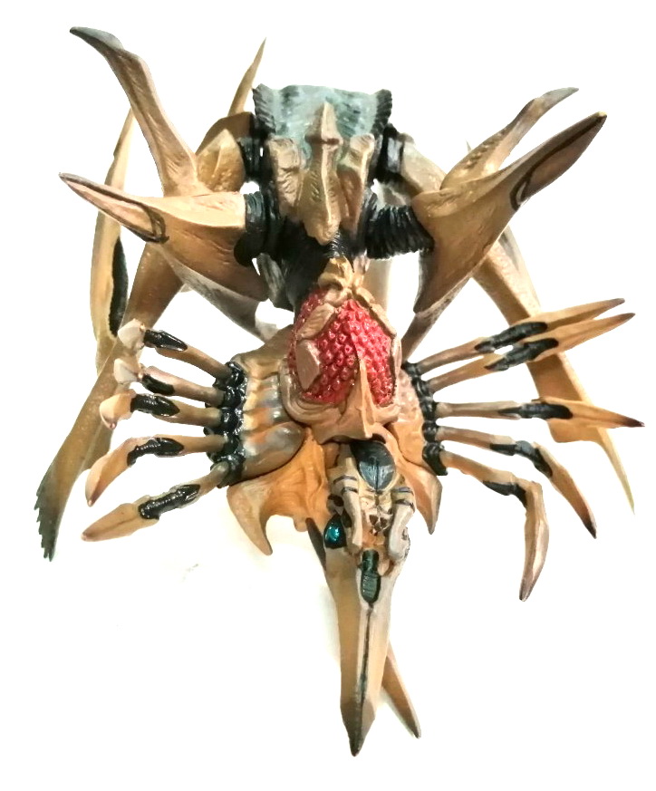 ชุดเรียลฟิคเกอร์ กาเมร่า จากภาพยนตร์ GAMERA 2 ตัวนี้เป็นสัตว์ประหลาด ชิ้นงานพลาสติกตัน ชิ้มงามคม รายละเอียดมาก แยกหลายชิ้นเพราะรายละเอียดสูง ขนาด 13 ซม. มีฐานพร้อม สภาพเก่าสะสม หายากมาก