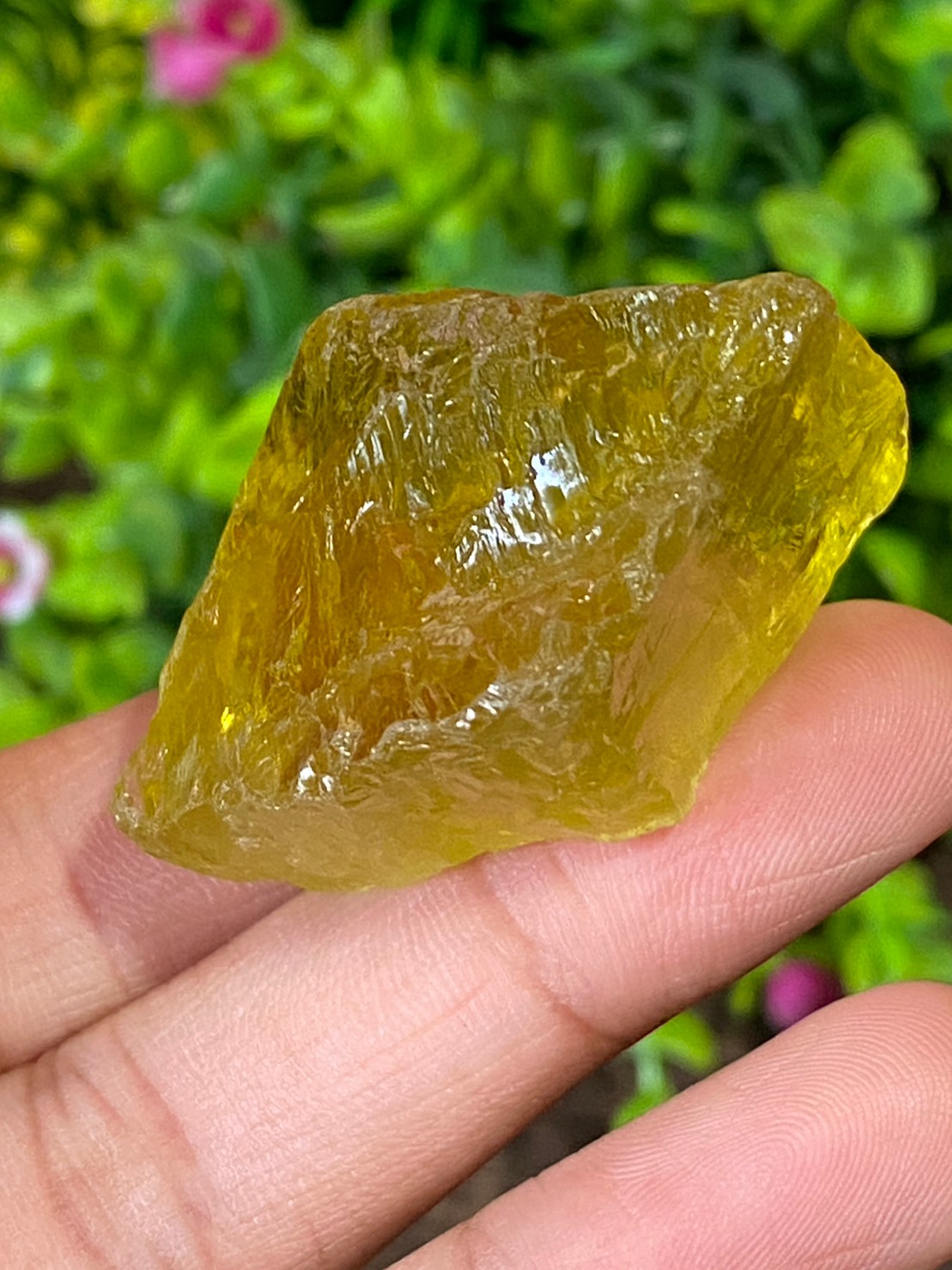 ก้อน เลมอนควอตซ์ Lemon Quartz Rough 205.62 กะรัต (Cts.) พลอยแท้ อัญมณีมงคลประจําวันเกิด เครื่องประดับพลอย