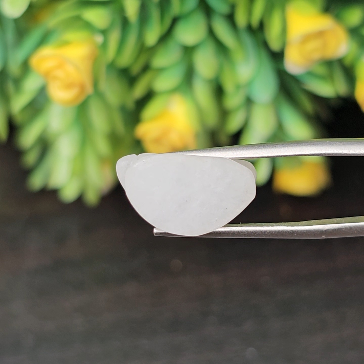 หยก แกะสลัก รูป พระ (Burmese jadeite) 14.7 กะรัต (cts.) หยก พม่า แท้