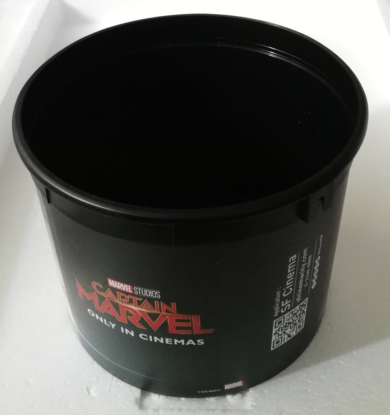 ถังข้าวโพดโรงหนัง มาร์เวล Marvel's Studio, กัปตันมาร์เวล, Captain Marvel, only in Cinemas 2018 Marvel**ไม่มีหูหิ้ว