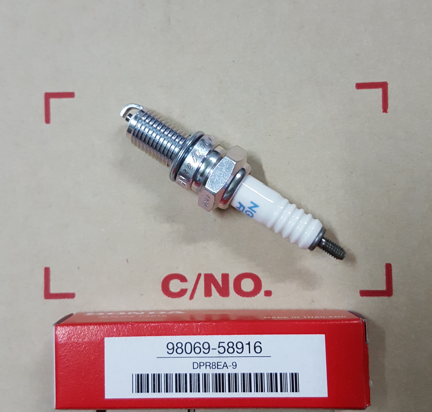หัวเทียน DPR8EA-9 TA200(แพลนท้อม)