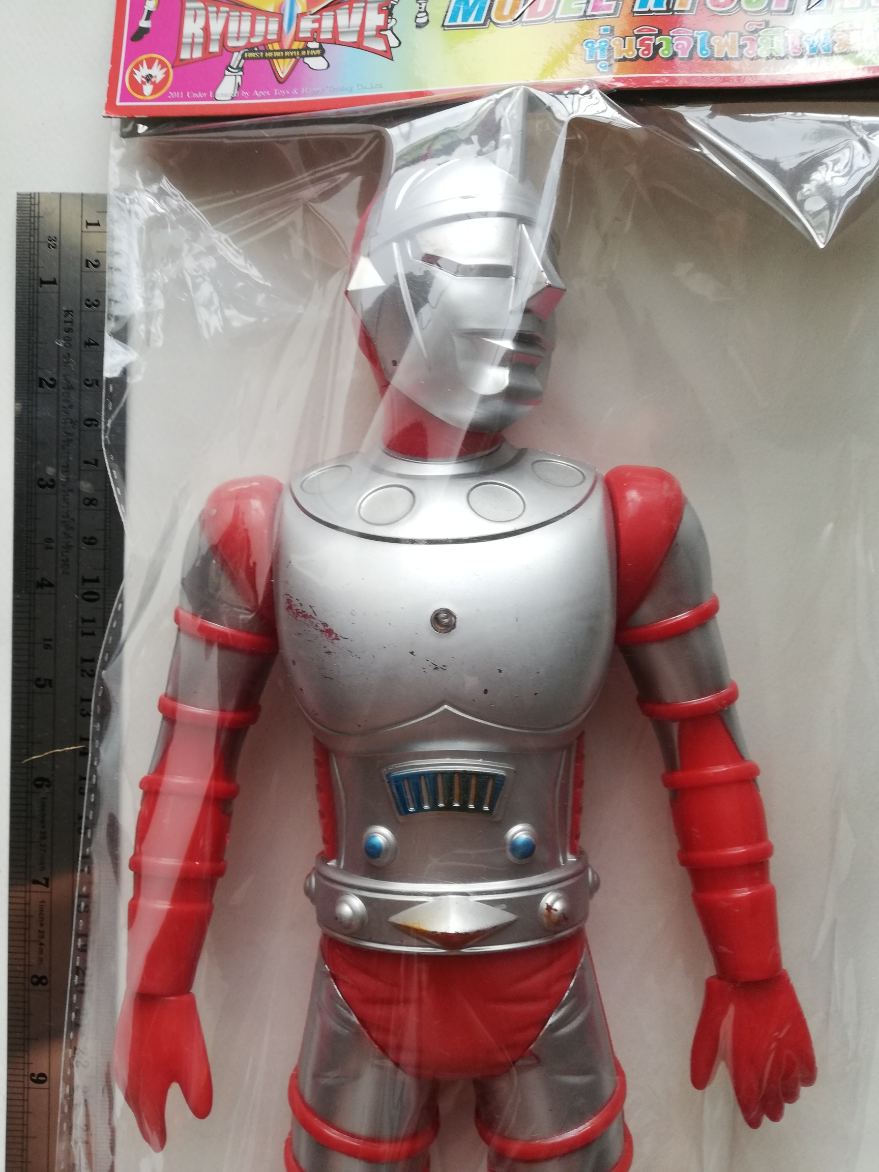 โมเดลจัมโบ้เอ ตัวใหญ่ JUMBO.A ขนาดประมาณ 37 cm.**หน้าอกมีรอย ตาไม่ทำสี ตามภาพ