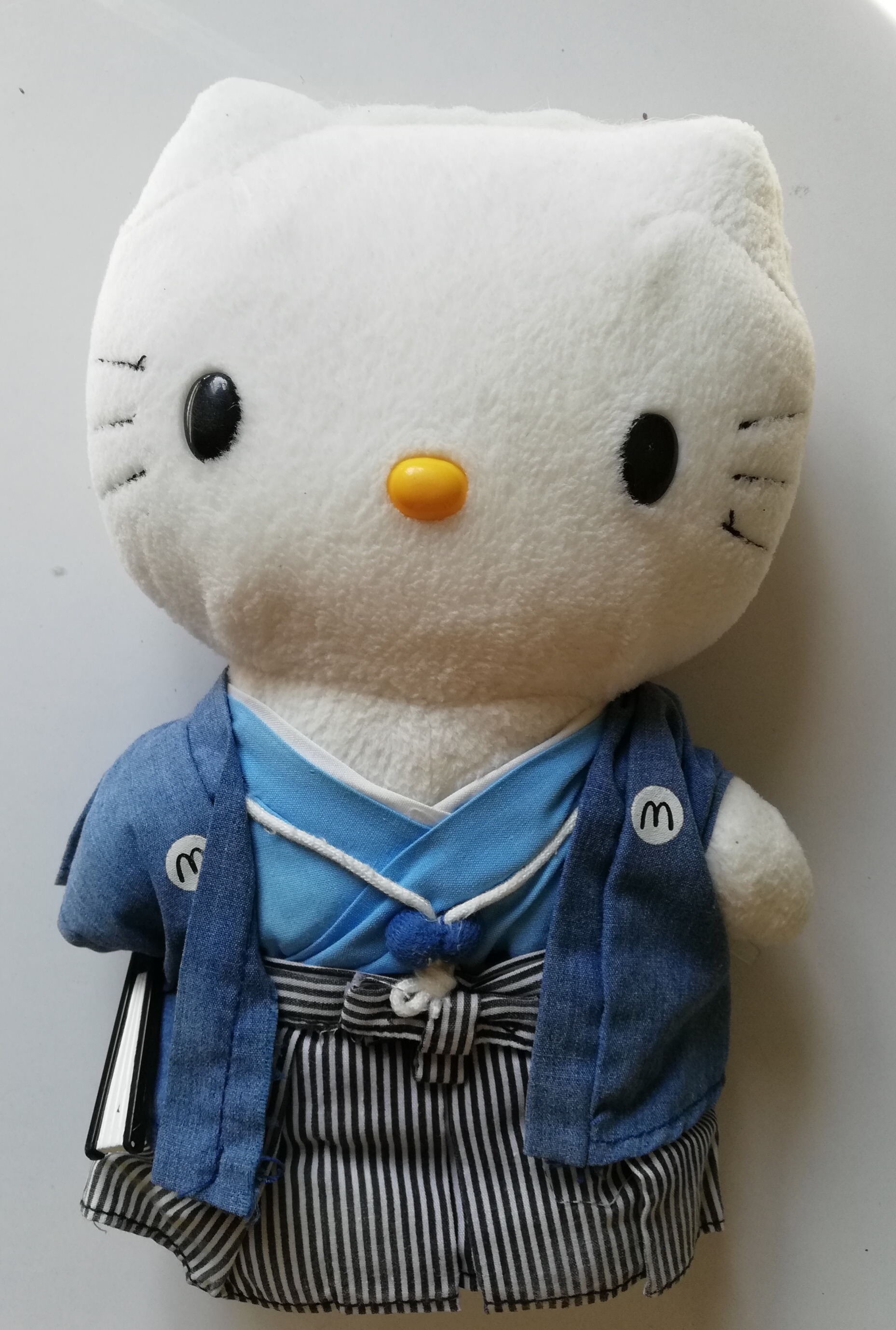 ตุ๊กตาผ้า Hello Kitty คิตตี้ผู้ชายใส่ชุดญี่ปุ่น, แดเนี่ยล Danial ของสะสมแมคโดนัลด์