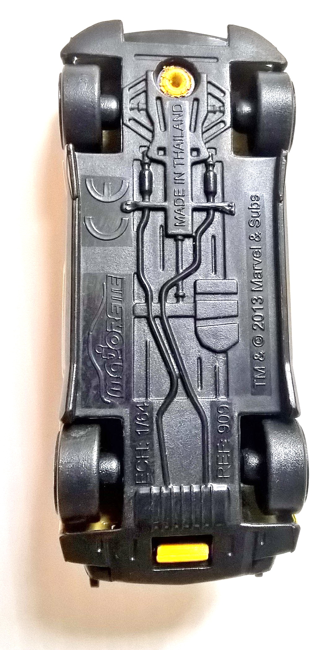 โมเดลรถเหล็ก Majorette TM&c 2013 Marvel and Subs, Ech 1:64, Ref:909