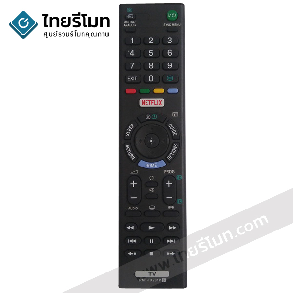 รีโมททีวี Sony รุ่นTX201P (มีปุ่มNETFLIX)