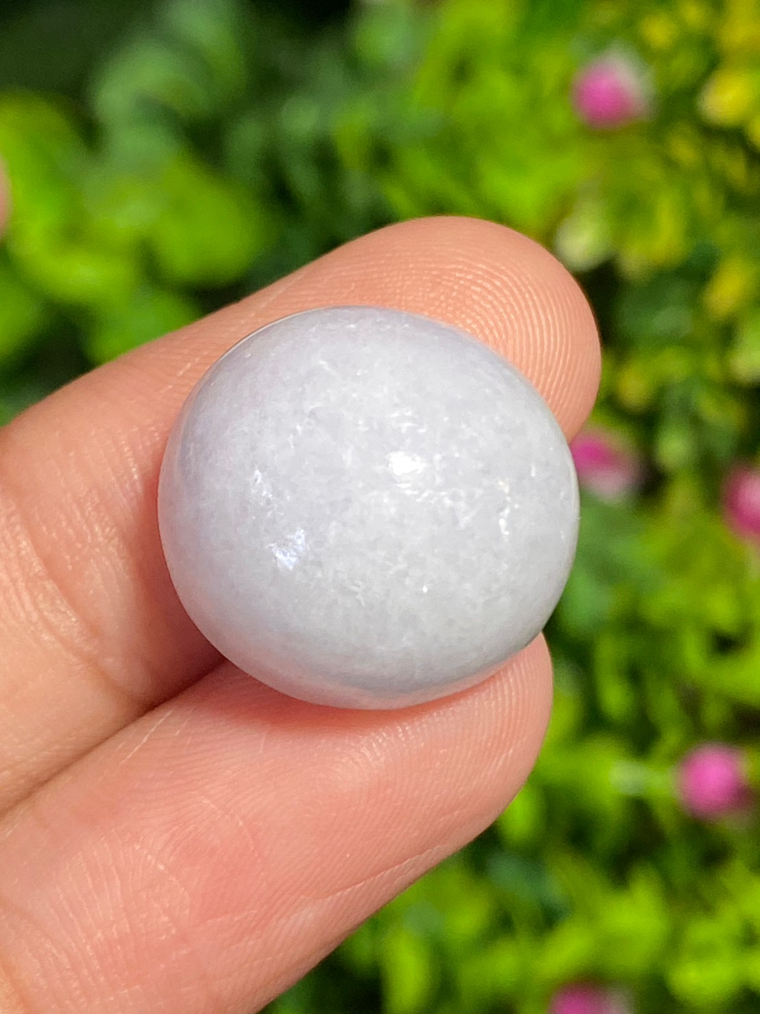 หยกพม่าเจียรนัย (Burmese jade ) 33.74 กะรัต หยกพม่า (jadeite)